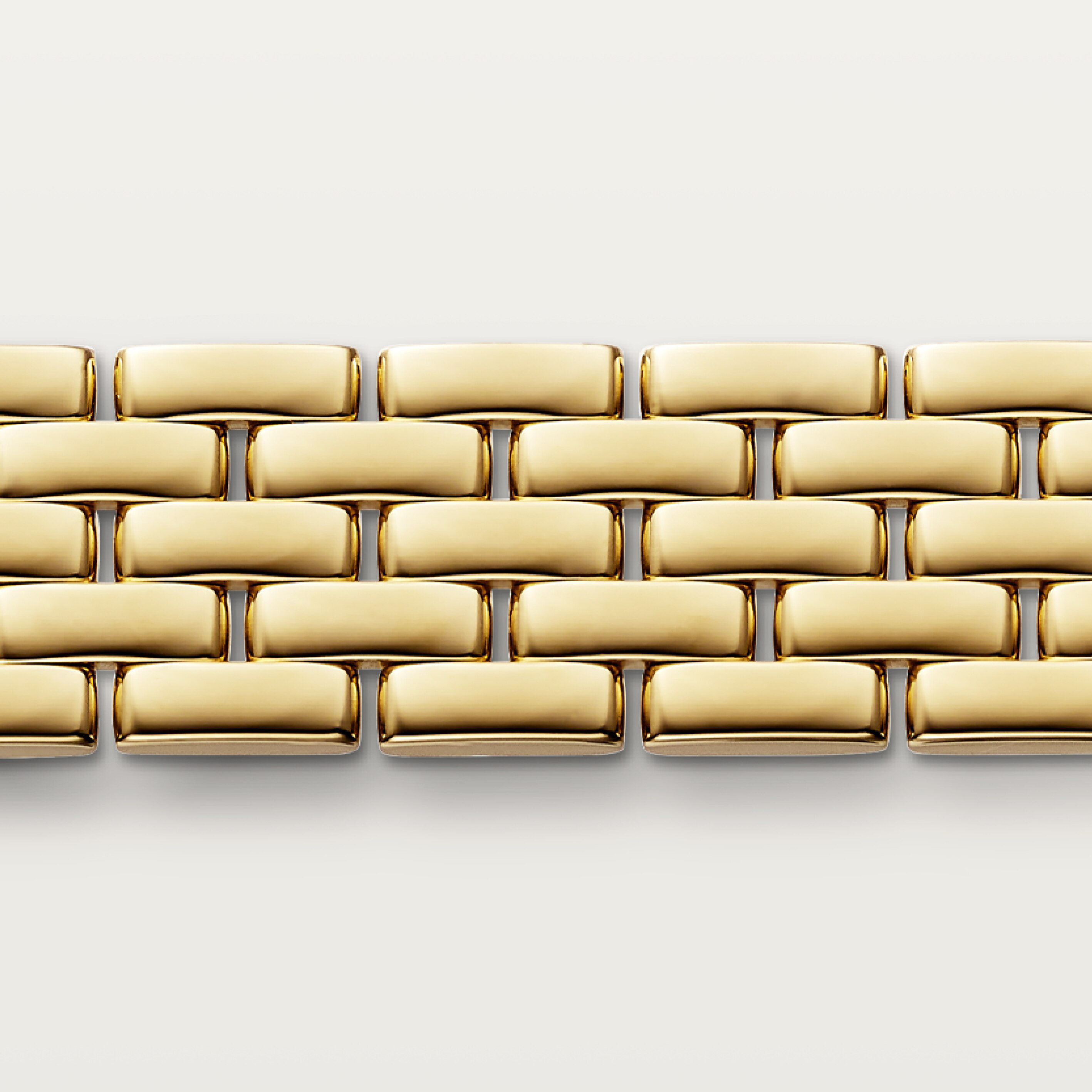 Maillon Panth&egrave;re bracelet, five rows, image 5