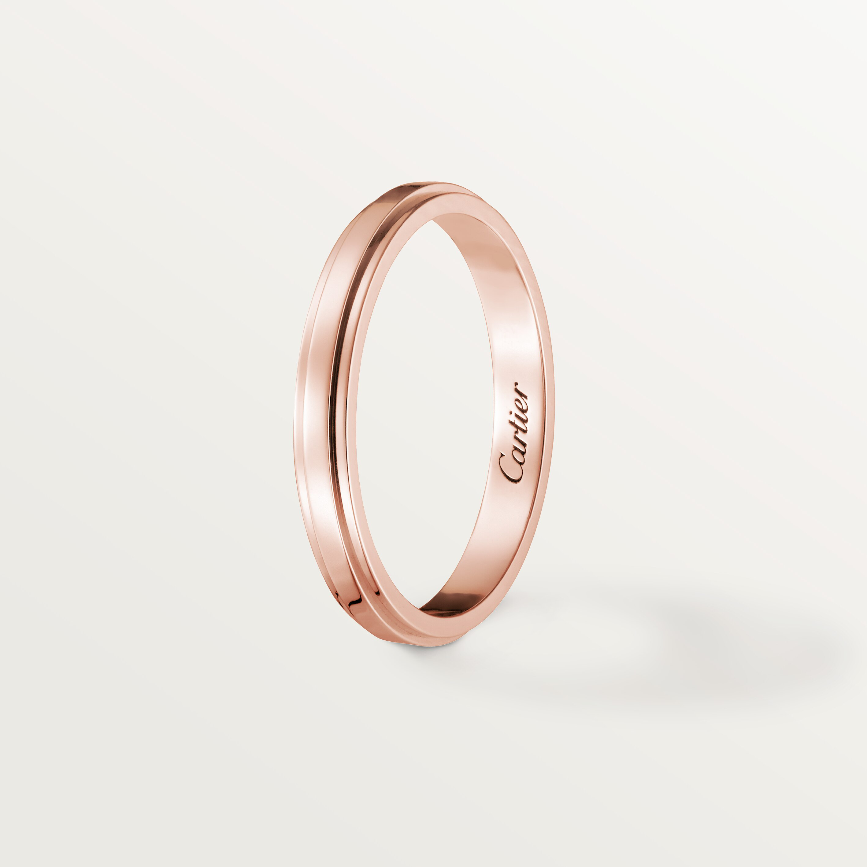 Cartier d'Amour wedding ring, 2.5 mm width