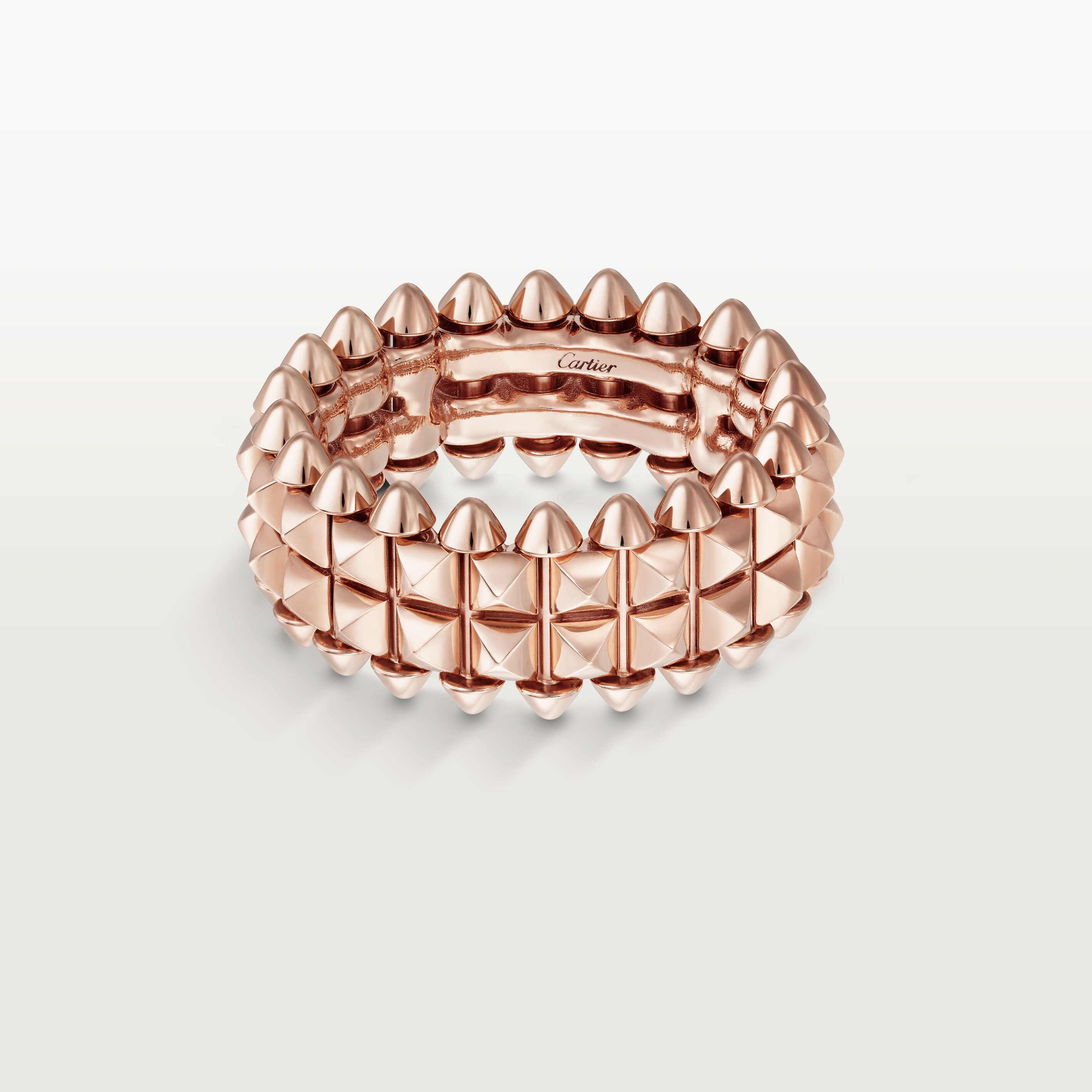 Clash de Cartier ring, double row