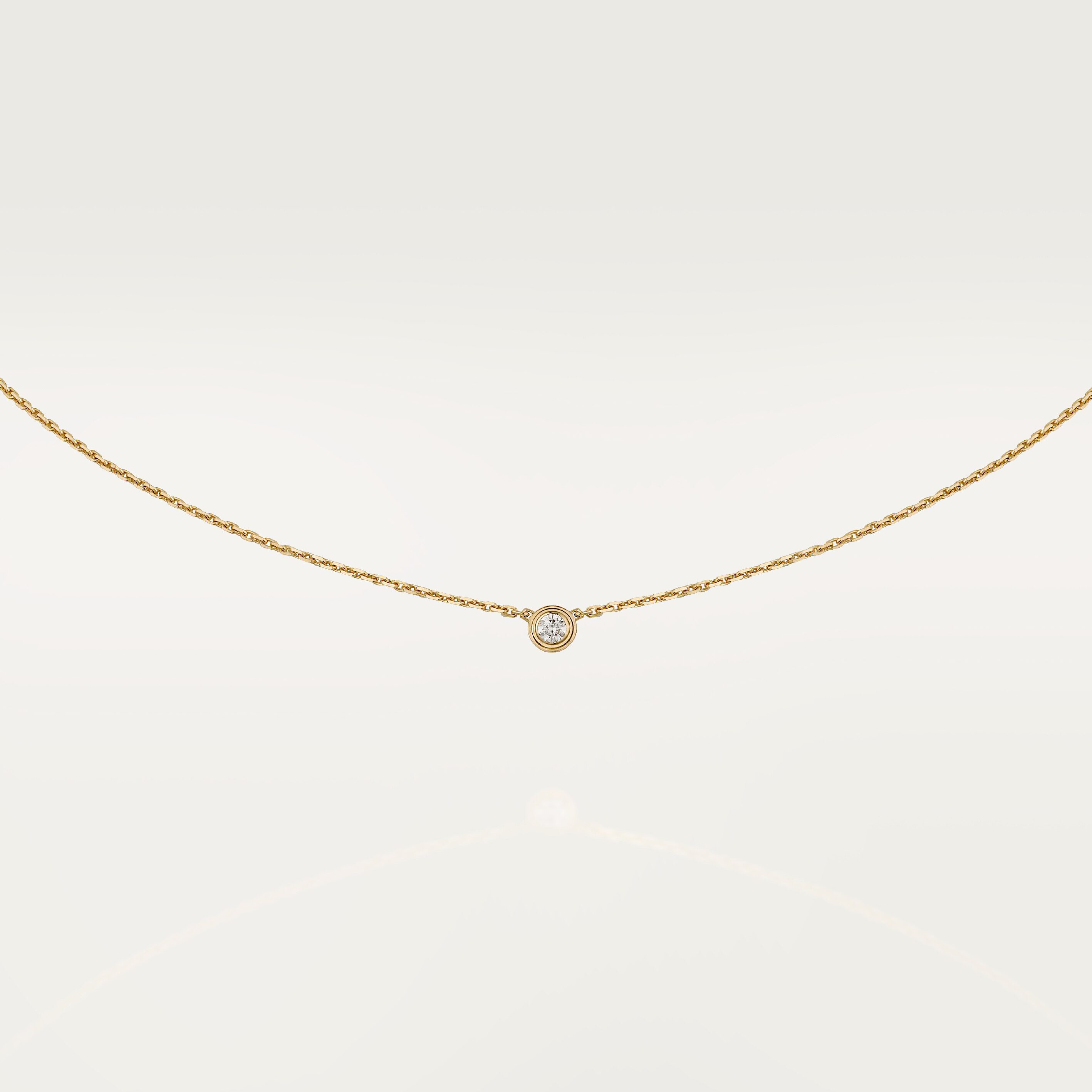 Cartier d'Amour pendant, diamond, mini model