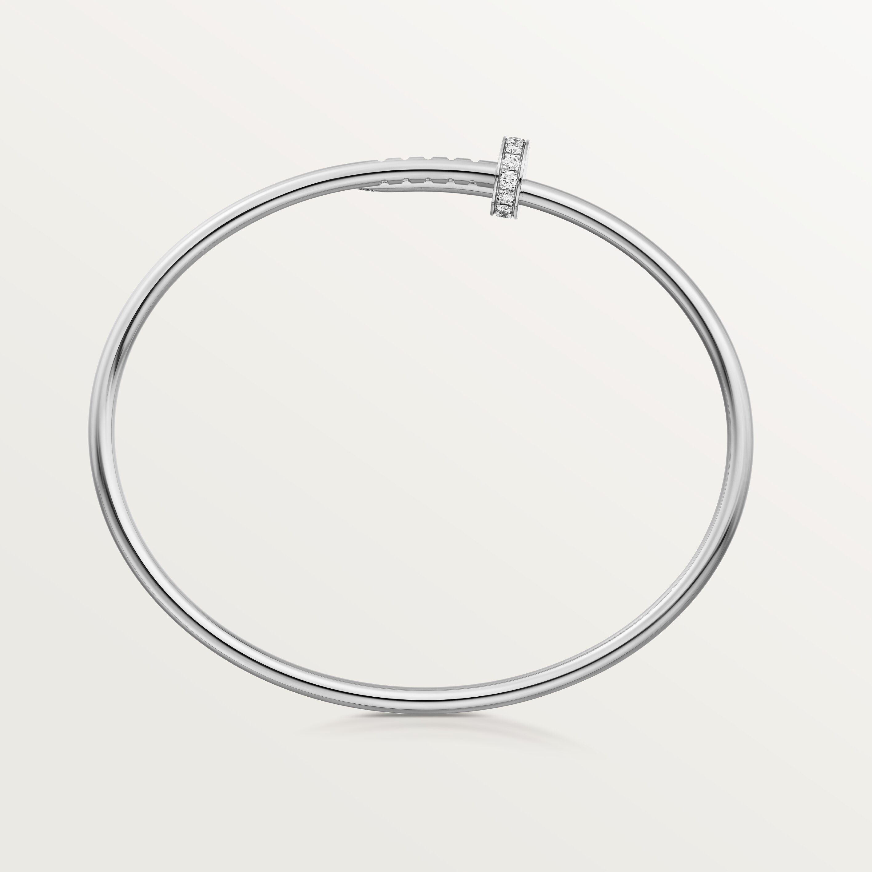 Juste un Clou bracelet, small model, diamonds, image 6