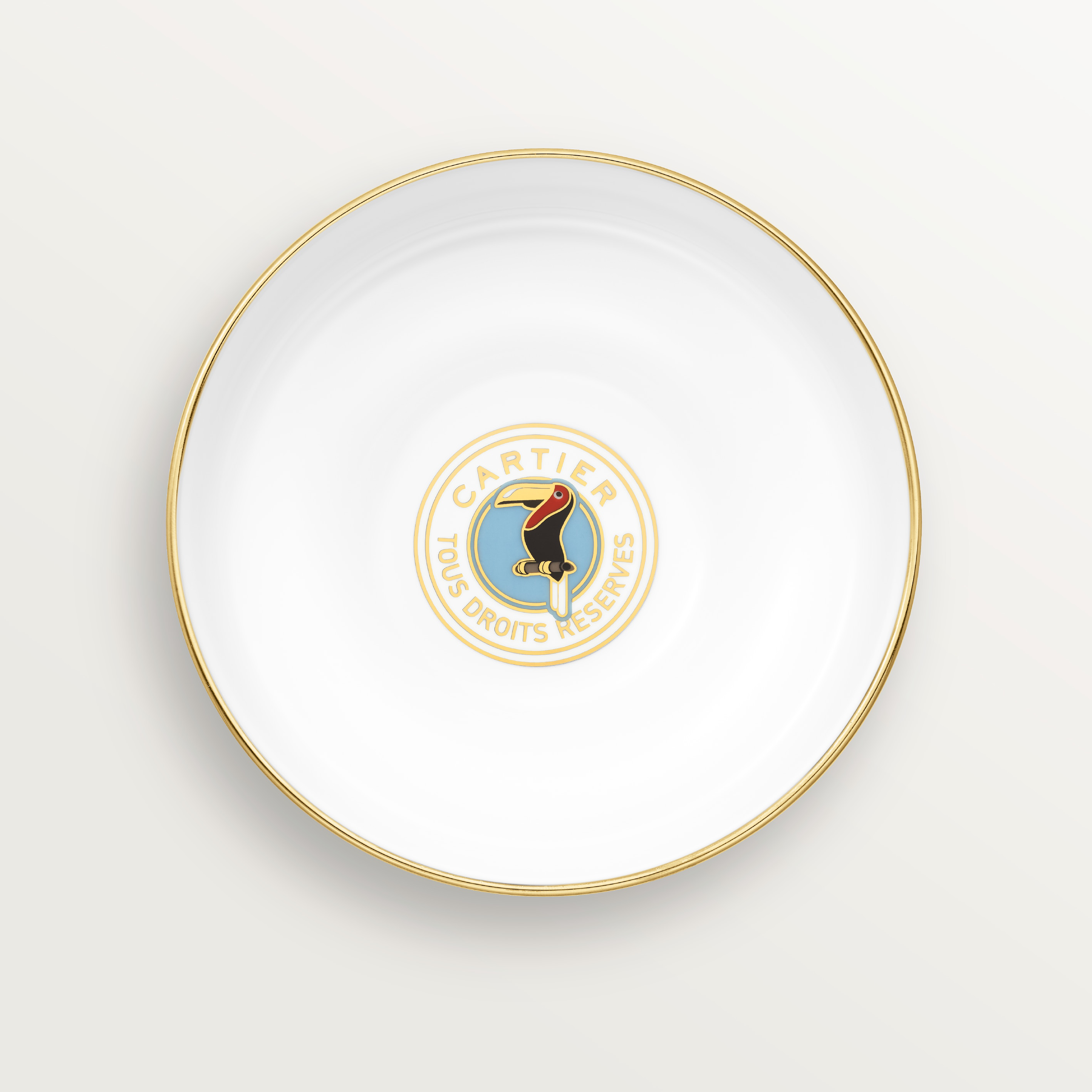 Set of three Cartier Characters bowls