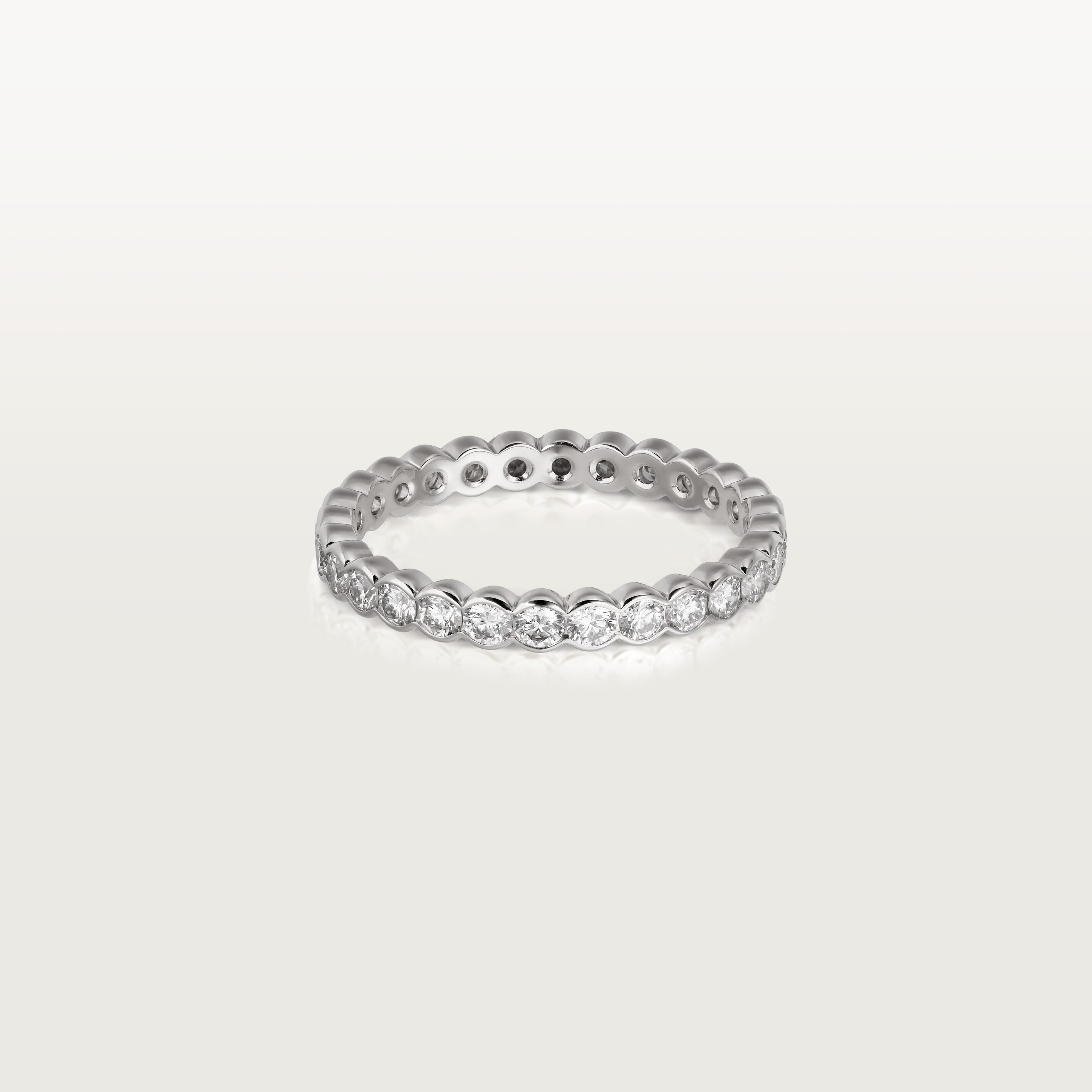 Broderie de Cartier wedding band, diamonds