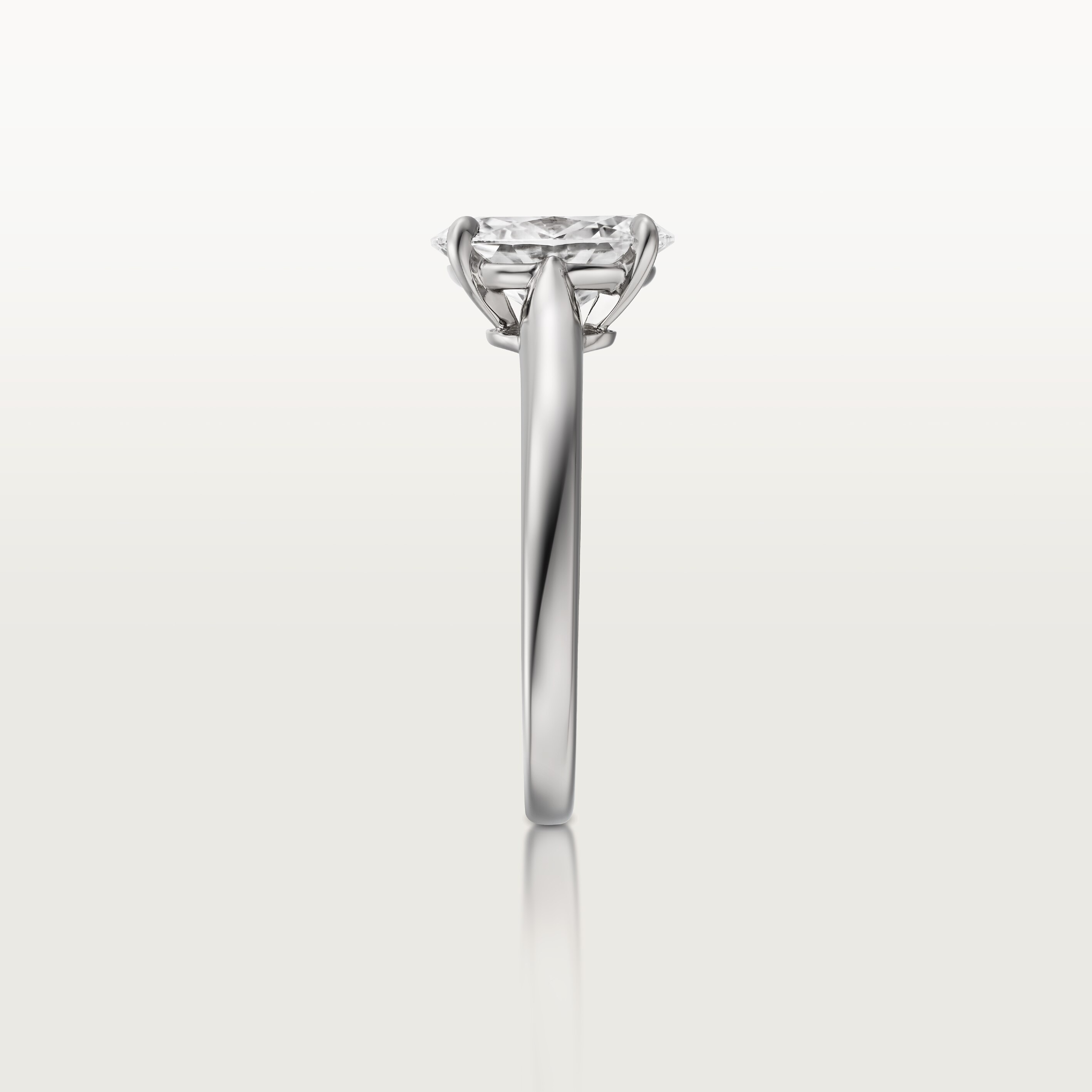 1895 solitaire, oval-cut diamond, image 7
