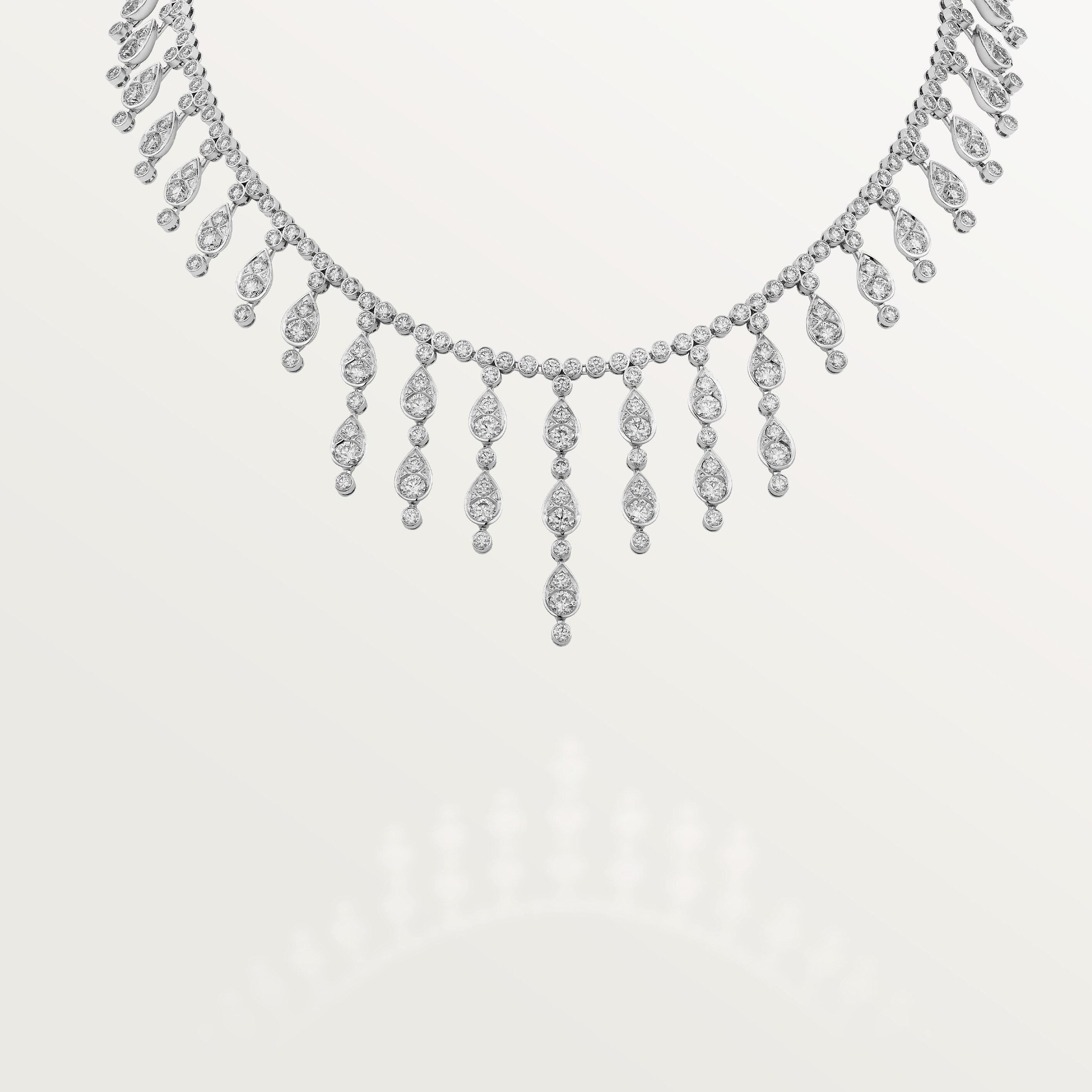 Pluie de Cartier necklace, diamonds