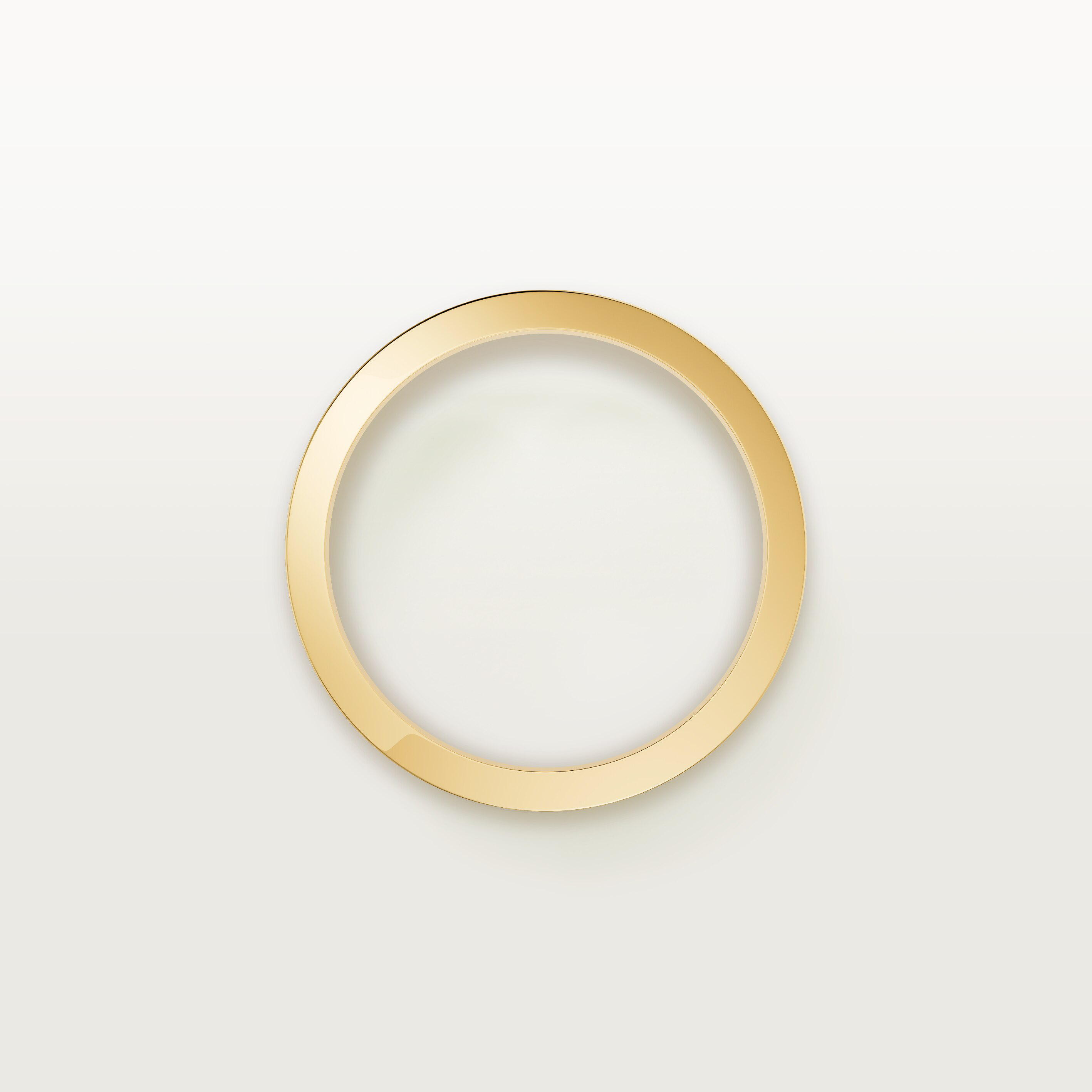 C de Cartier wedding band, 3 mm width, 1 diamond