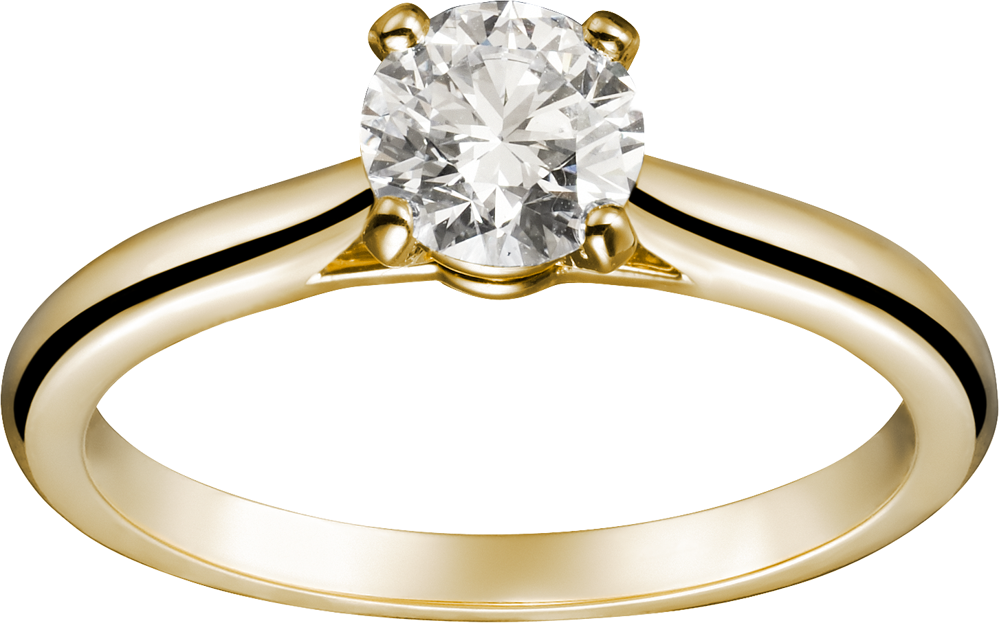 1895 solitaire, brilliant-cut diamond