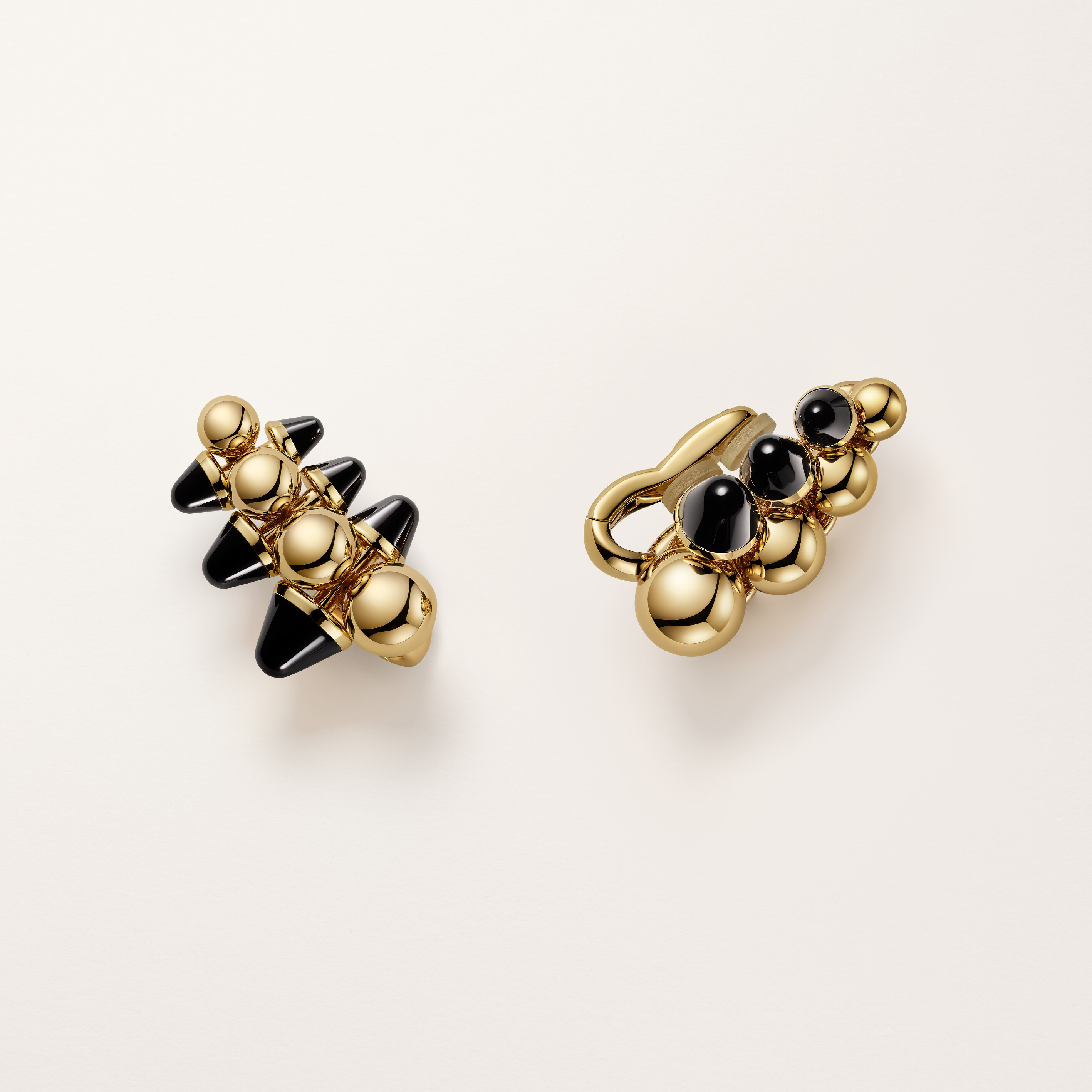 Clash de Cartier earrings, extra-large model, onyx, multiwear, image 5