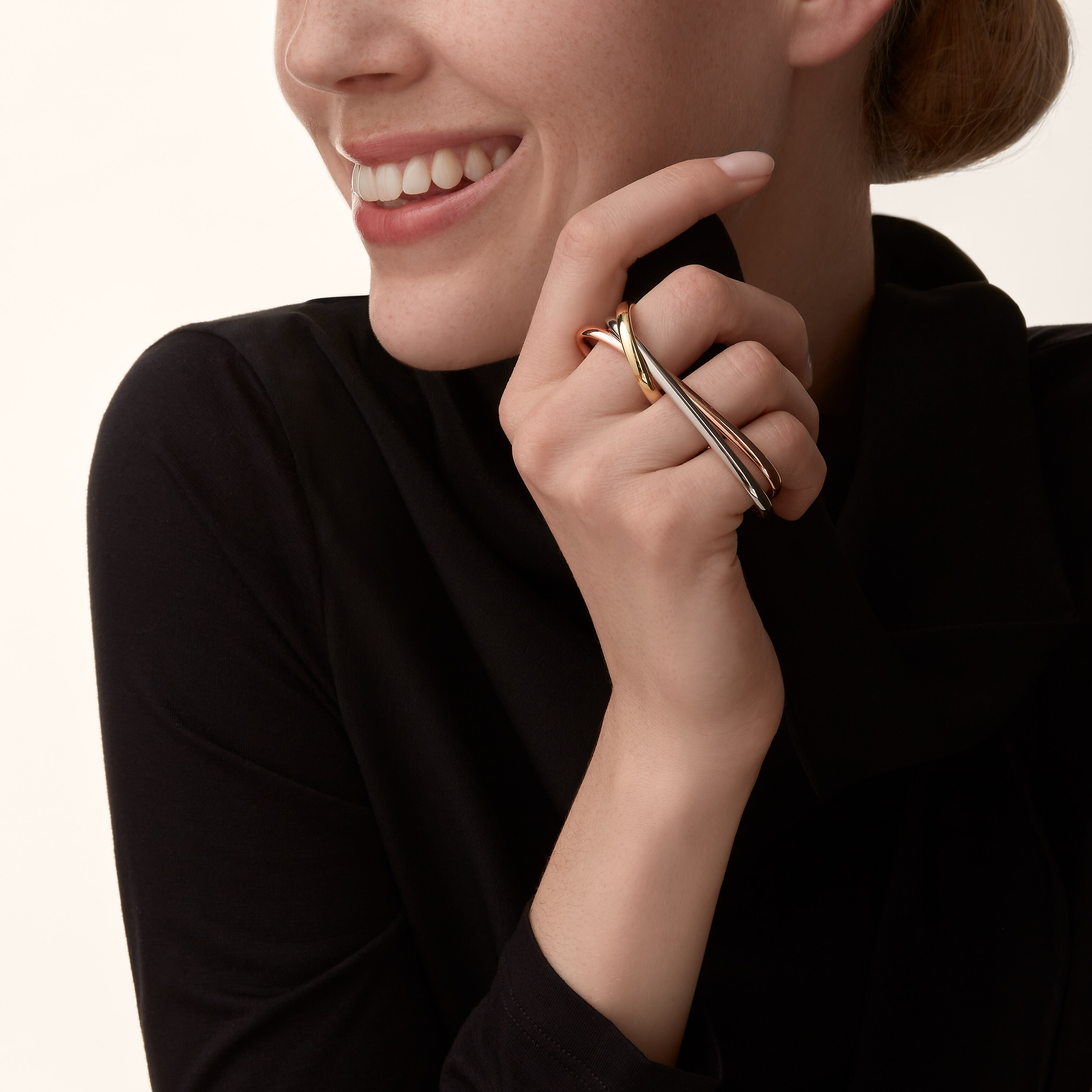 Trinity for Chitose Abe of Sacai single earring 