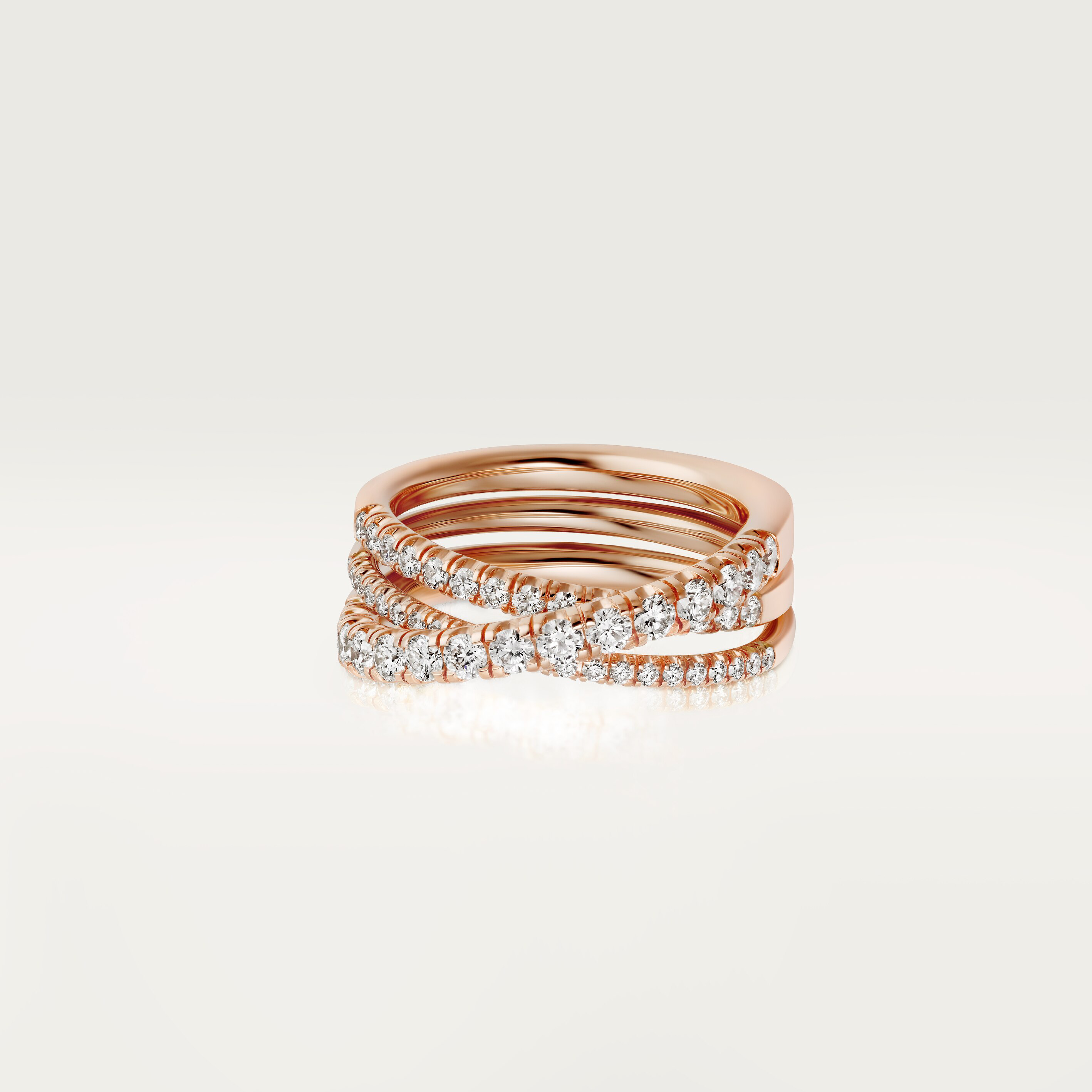 Etincelle de Cartier ring, semi-paved