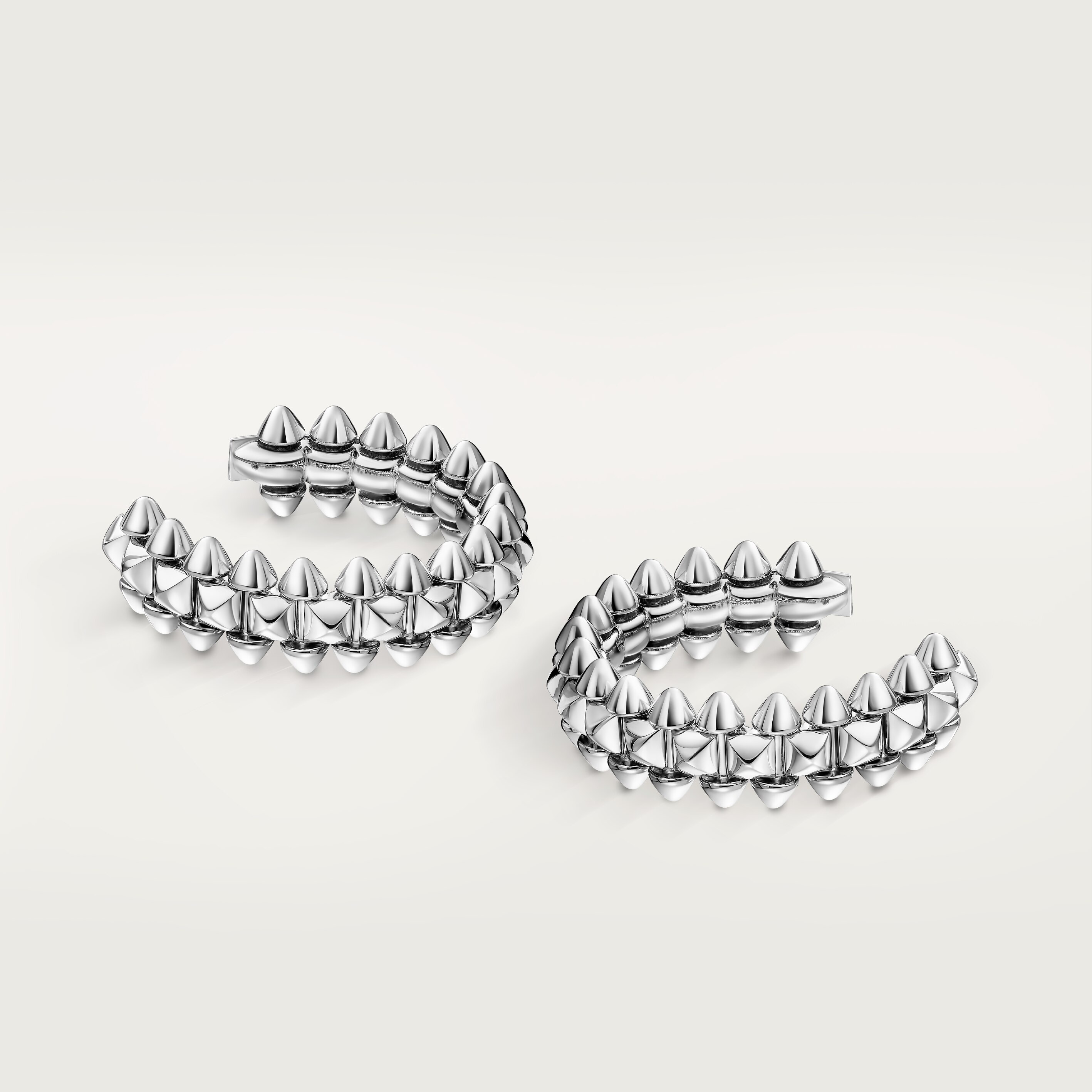 Clash de Cartier hoop earrings, small model 