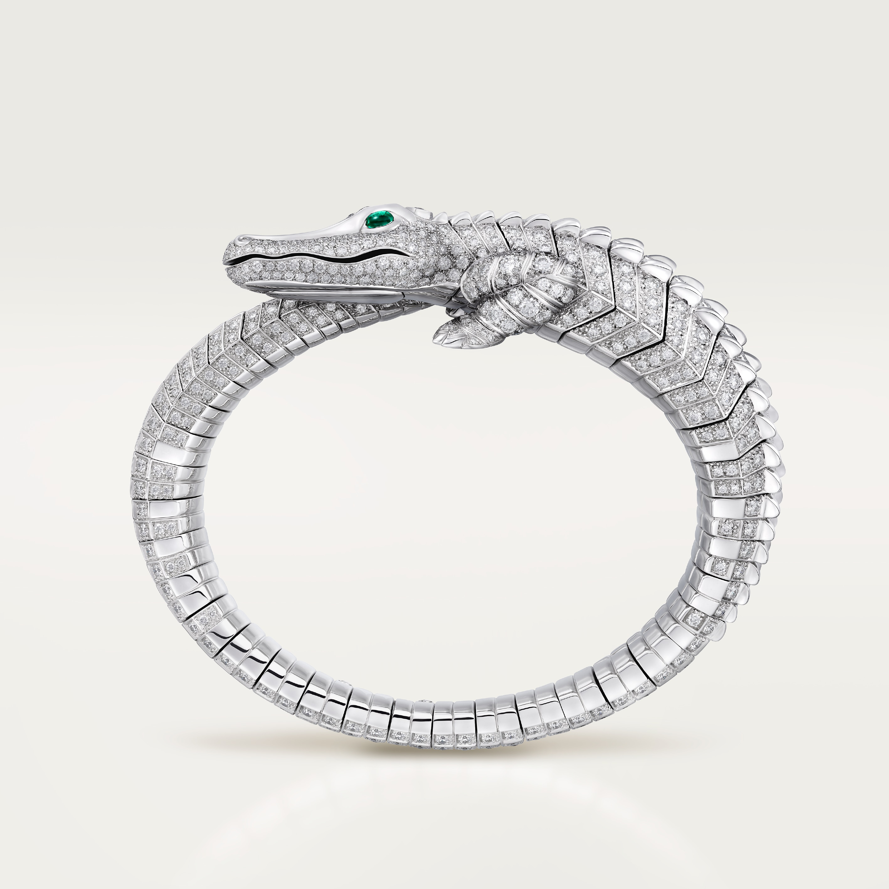 Faune et Flore de Cartier bracelet, paved