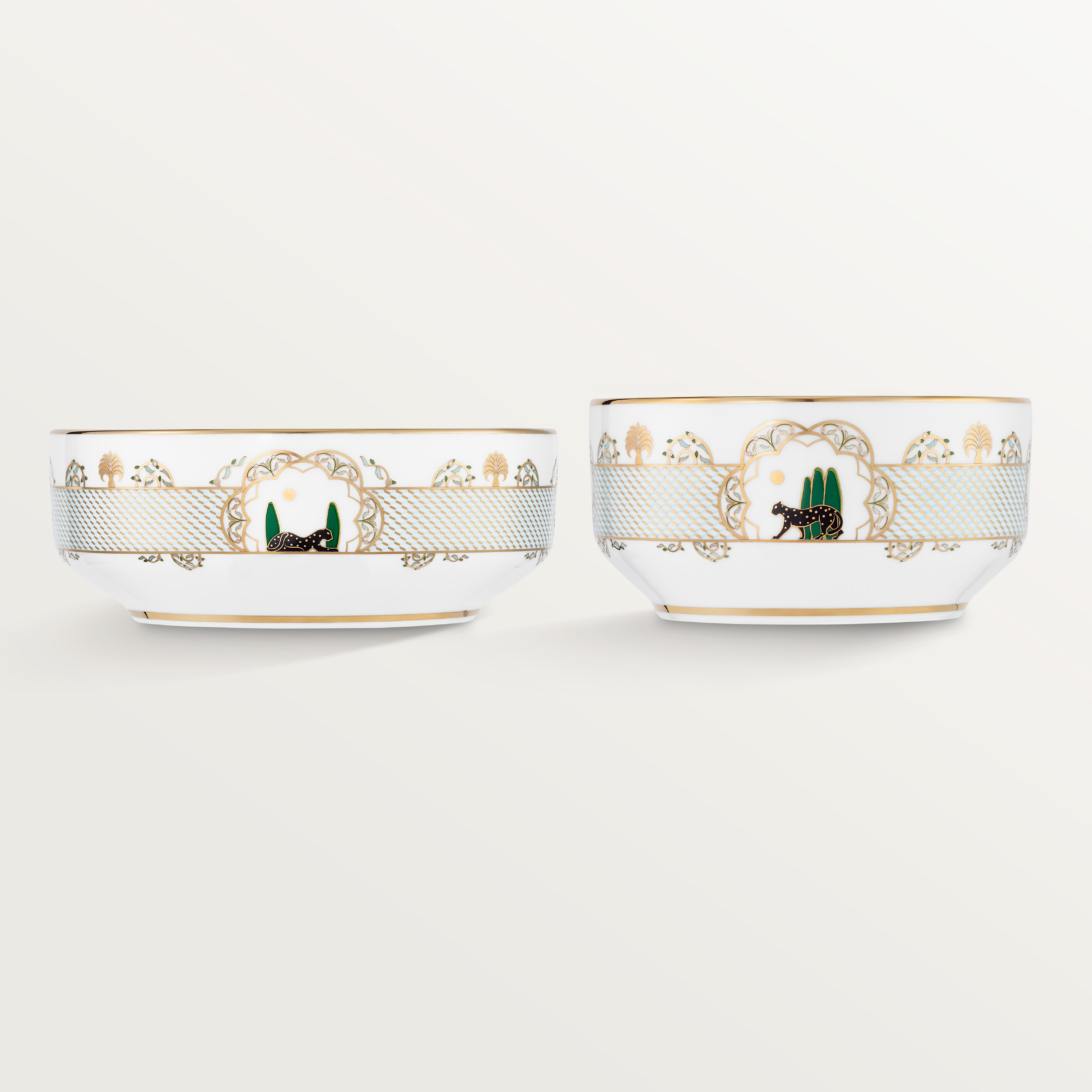 Set of two Panth&egrave;re de Cartier bowls, image 5