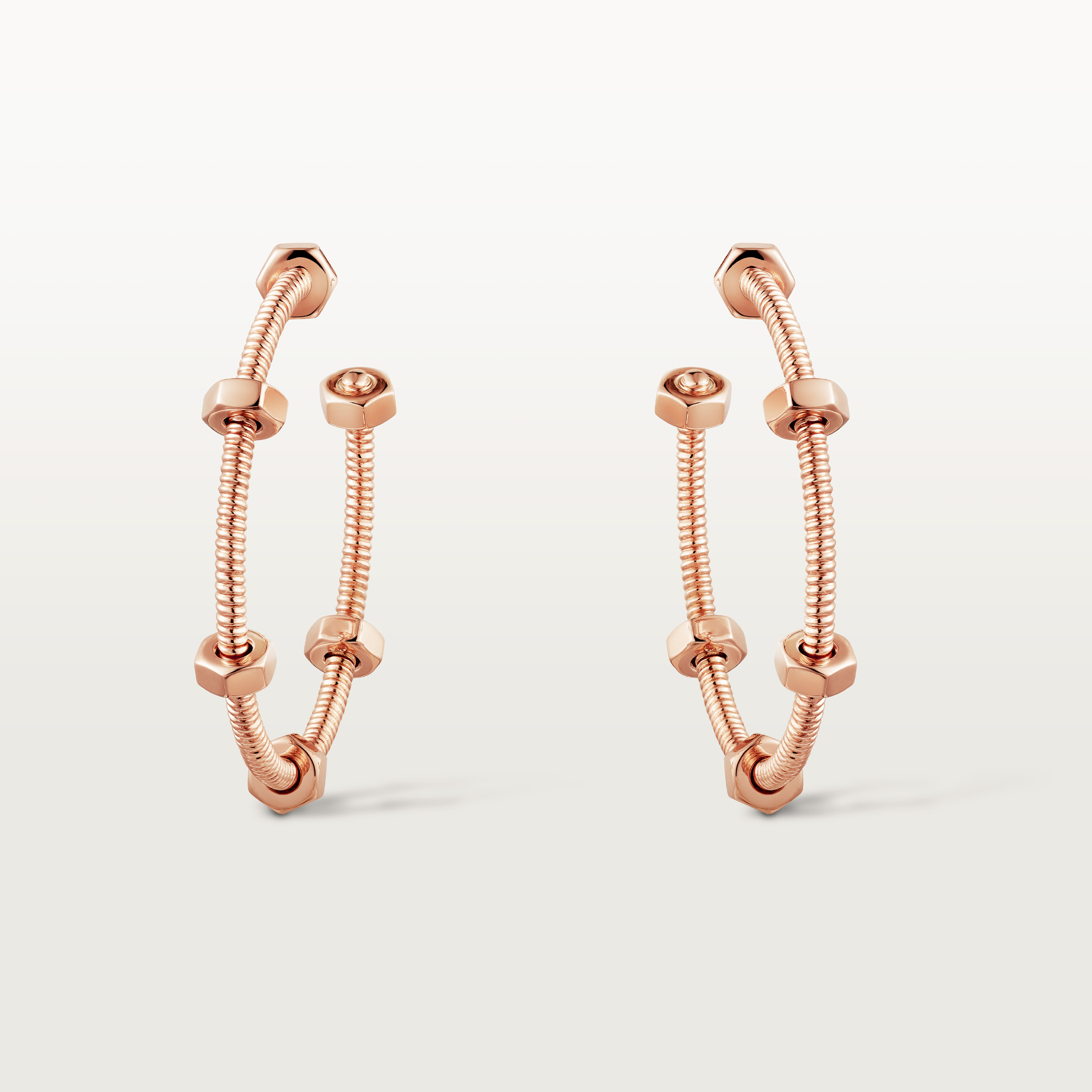 Ecrou de Cartier hoop earrings
