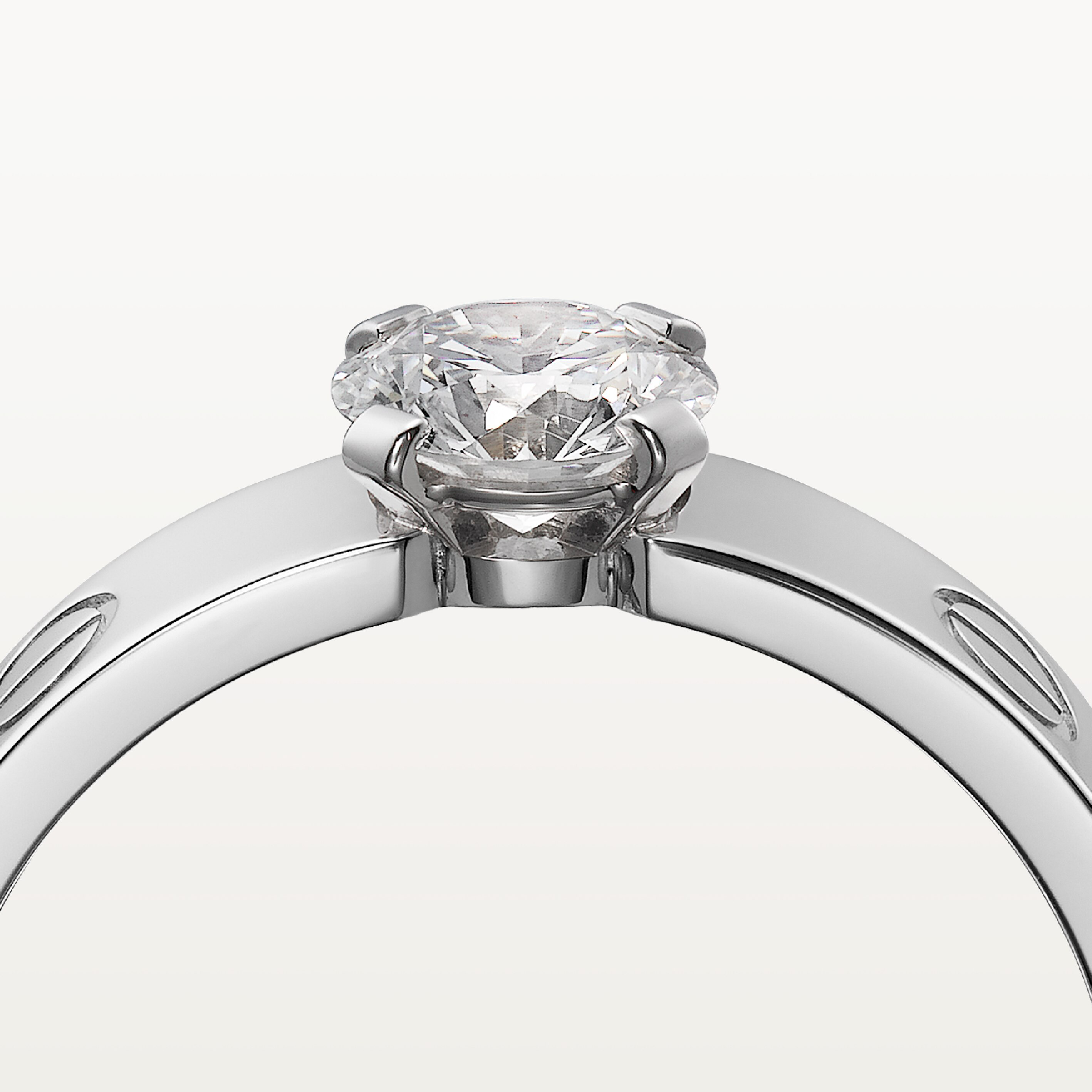 #LOVE# solitaire, brilliant-cut diamond, image 6