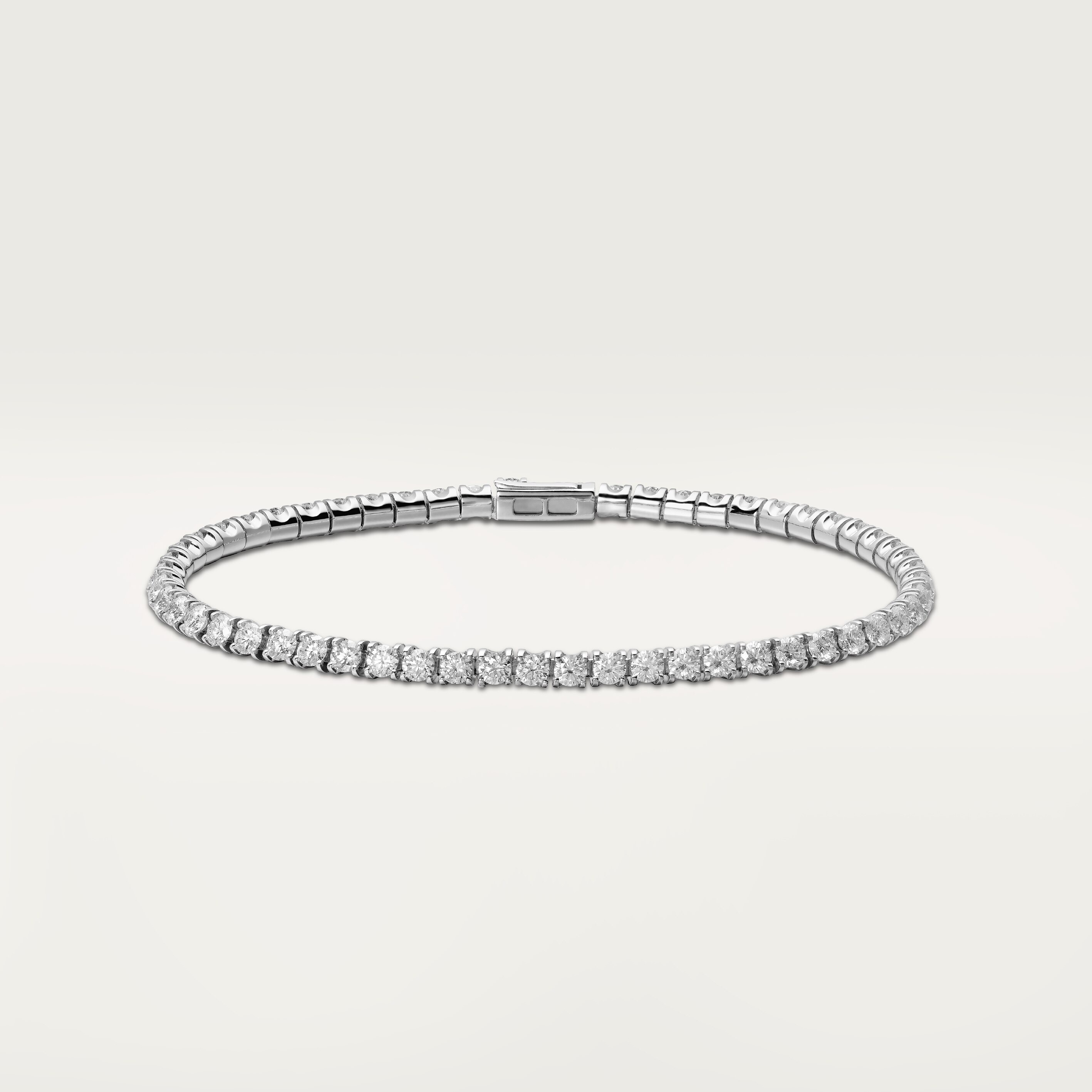 Lignes Essentielles bracelet, brilliant-cut diamonds
