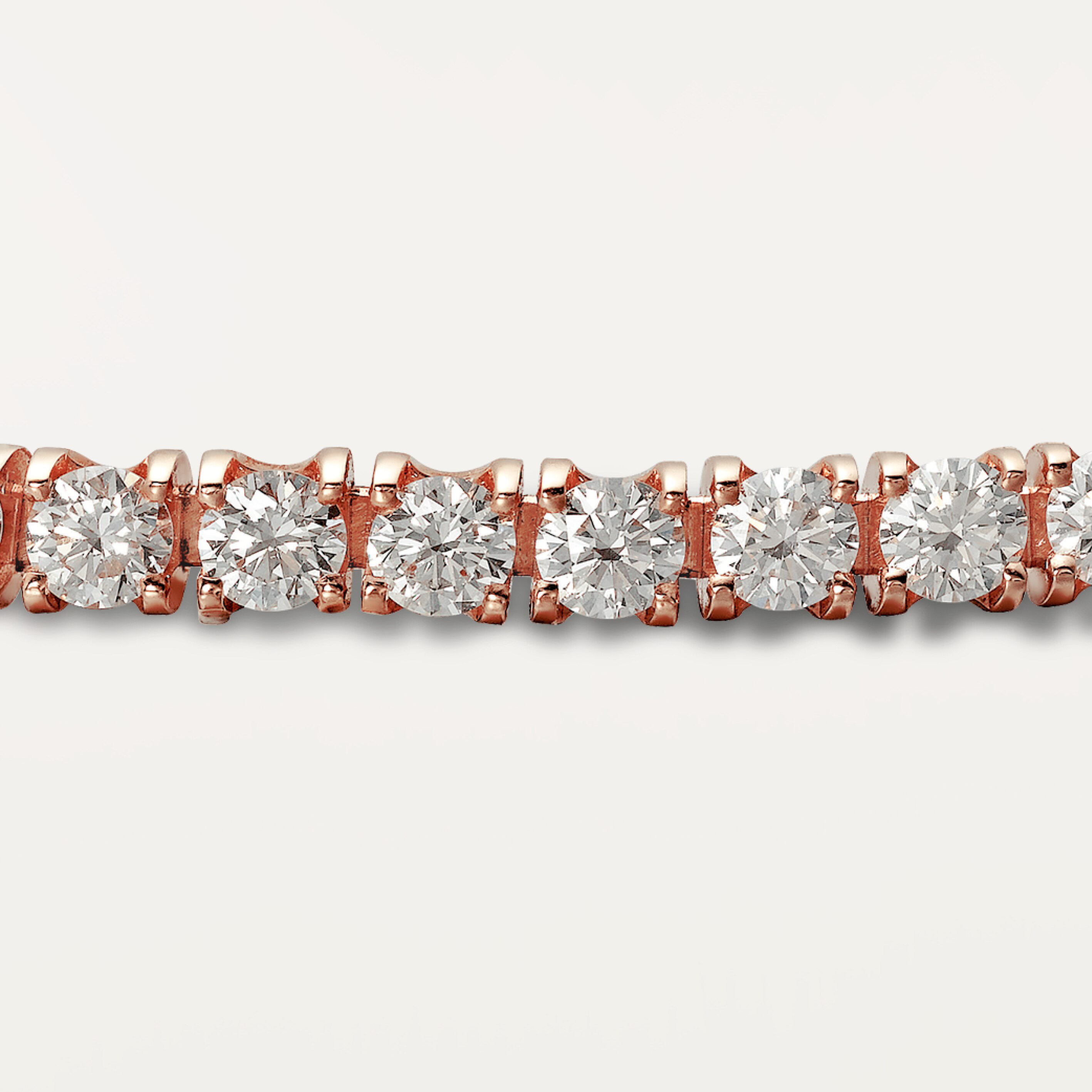 Lignes Essentielles bracelet, brilliant-cut diamonds, image 5