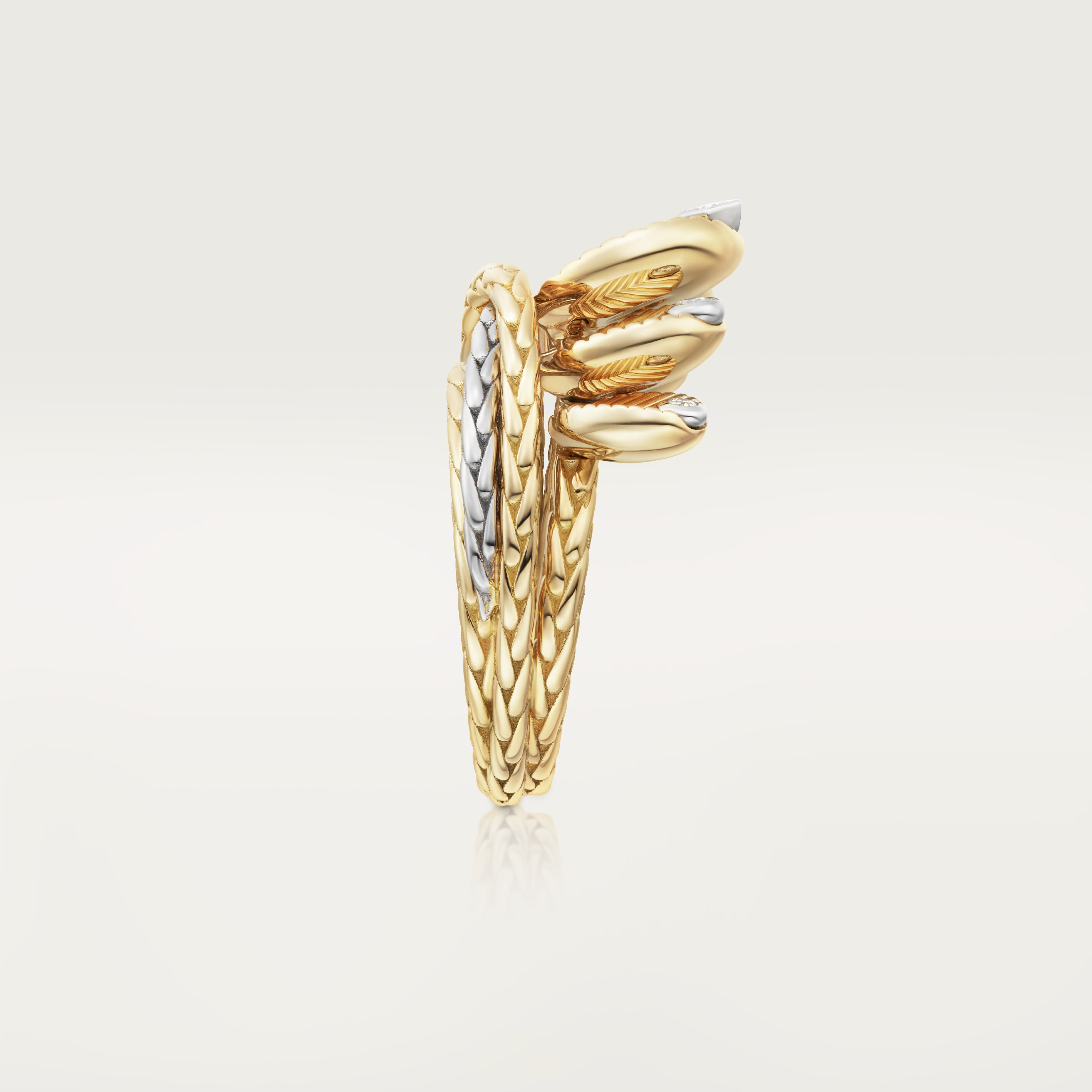 Grain de Caf&eacute; ring, diamonds, image 9