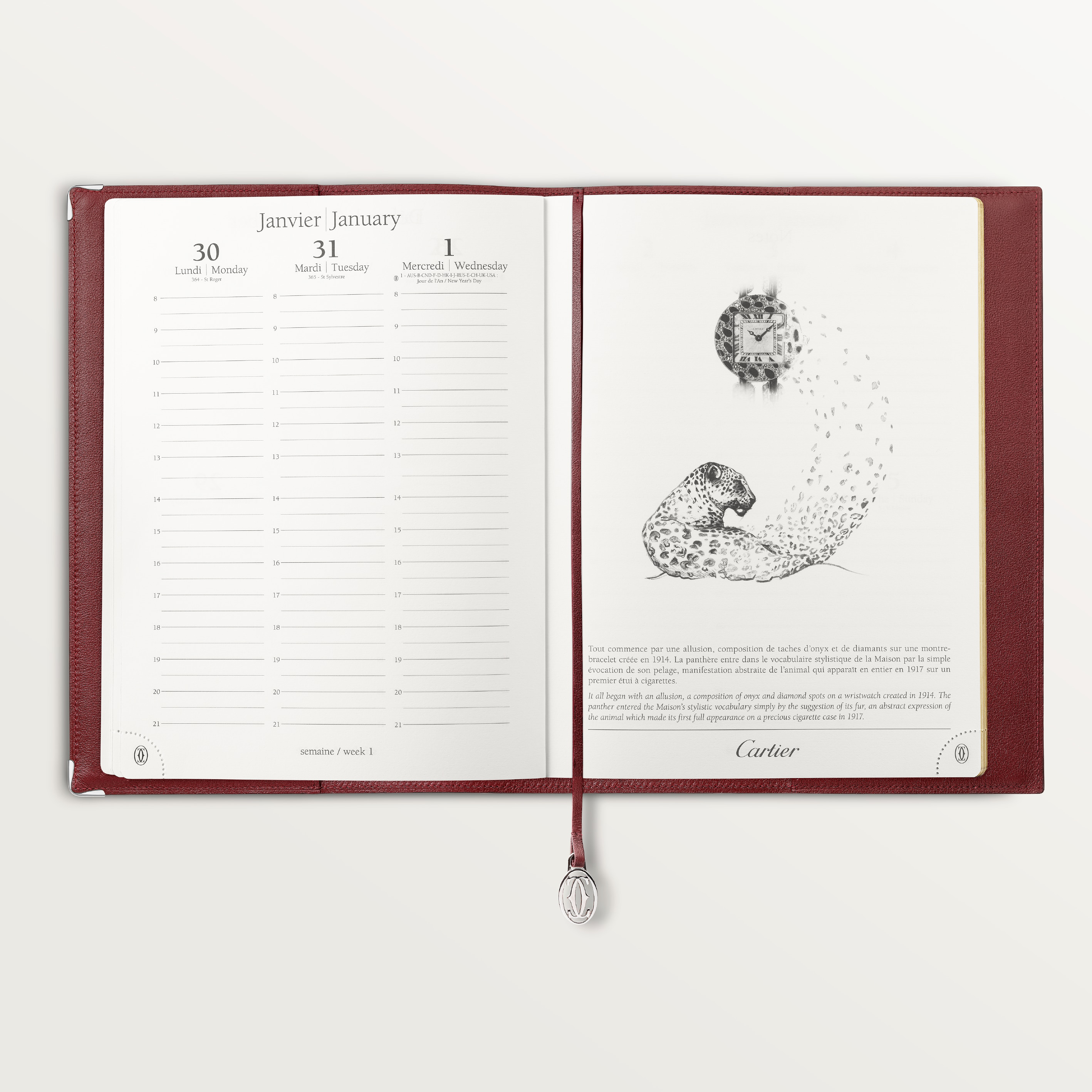 Must de Cartier desk diary, image 8