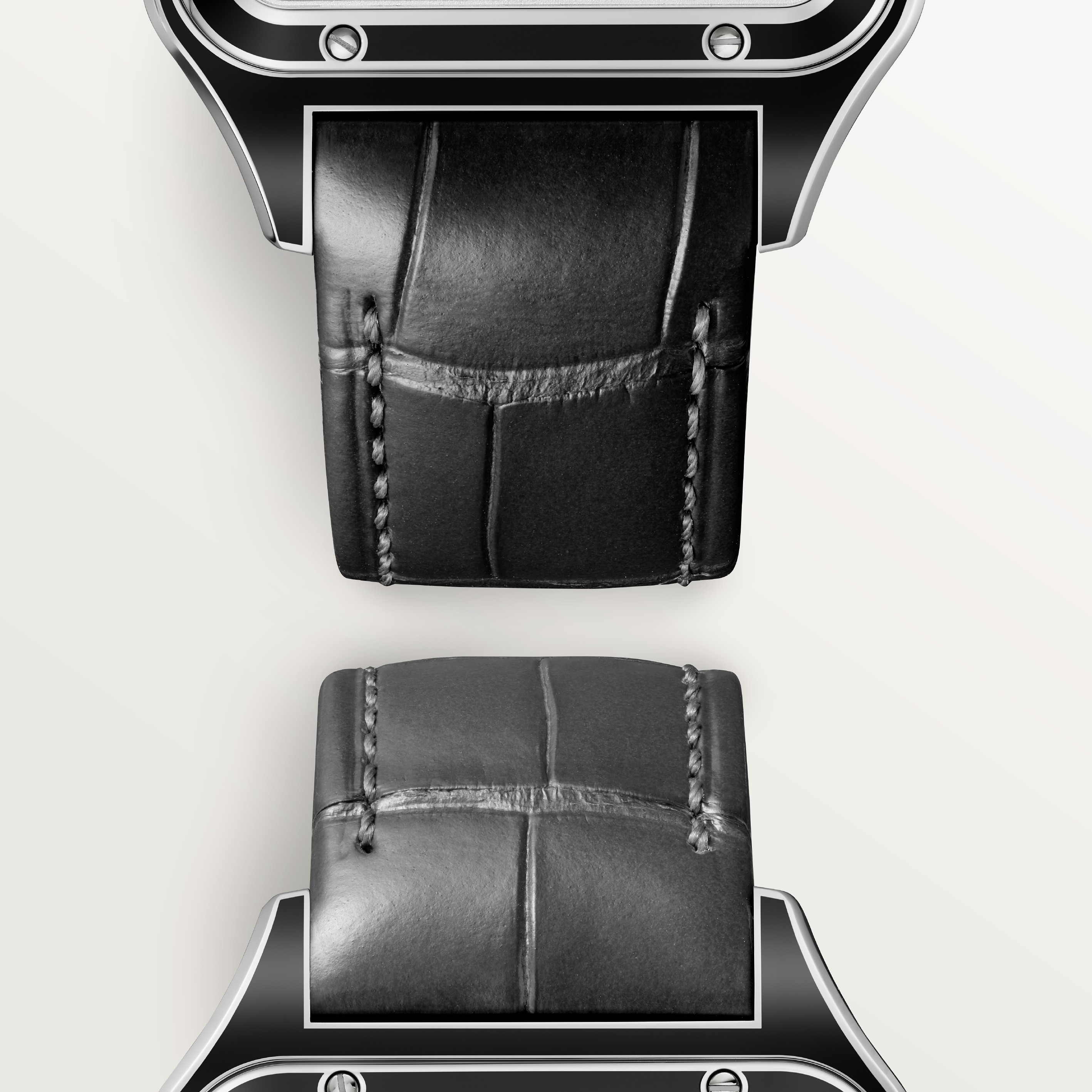 Santos-Dumont skeleton watch equipped with a micro-rotor, image 5