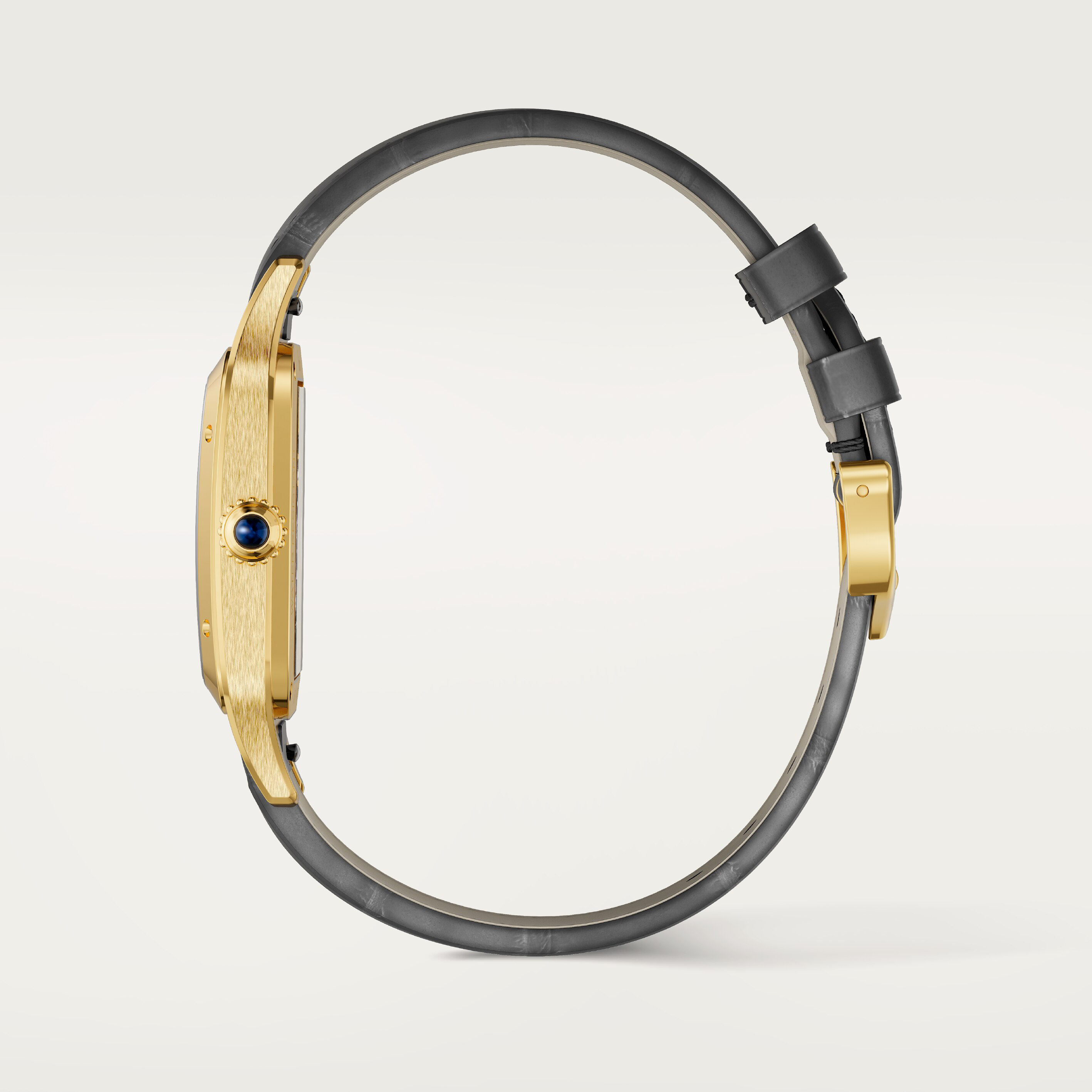 Santos-Dumont skeleton watch equipped with a micro-rotor, image 5