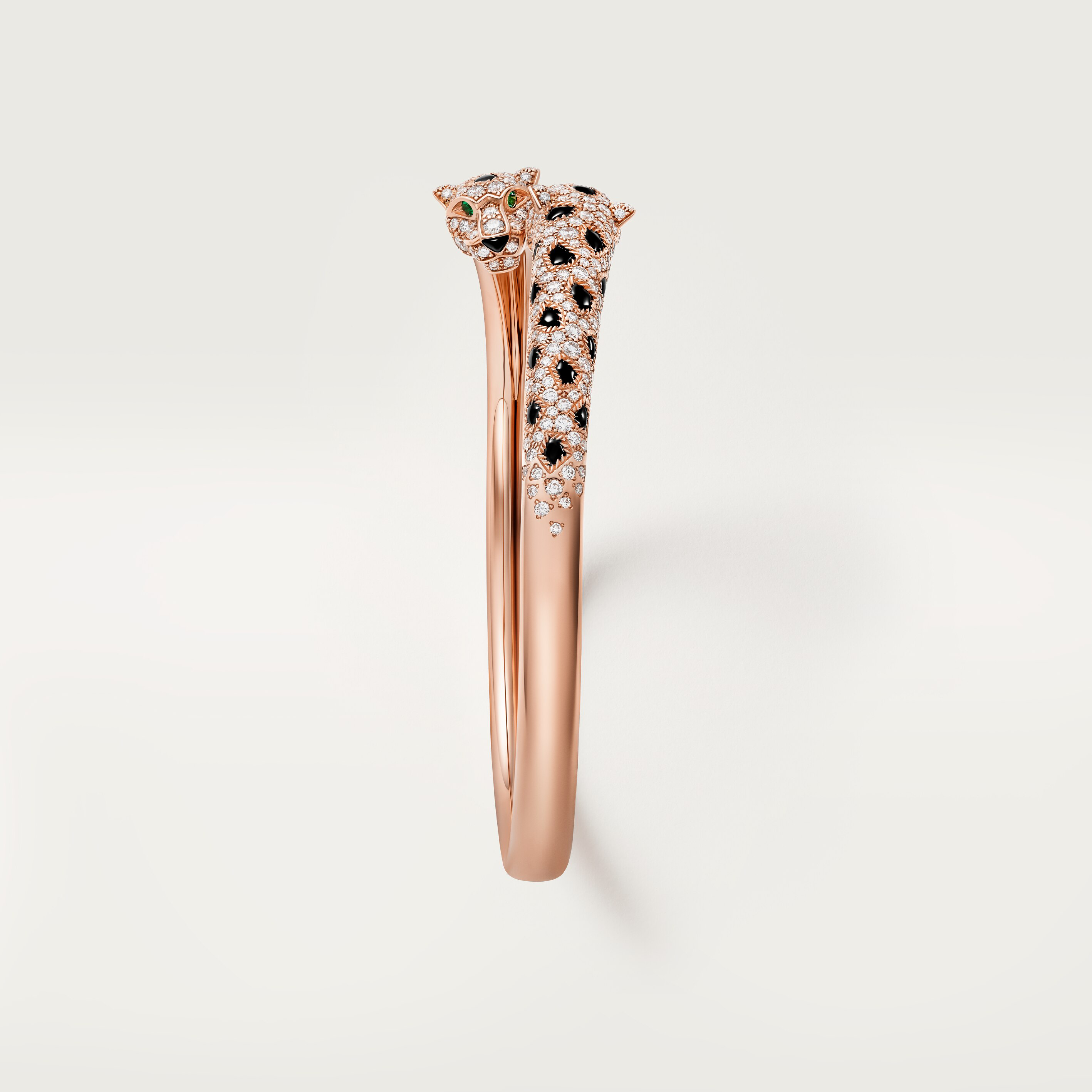 Panth&egrave;re de Cartier bracelet, small model, half-paved, image 5