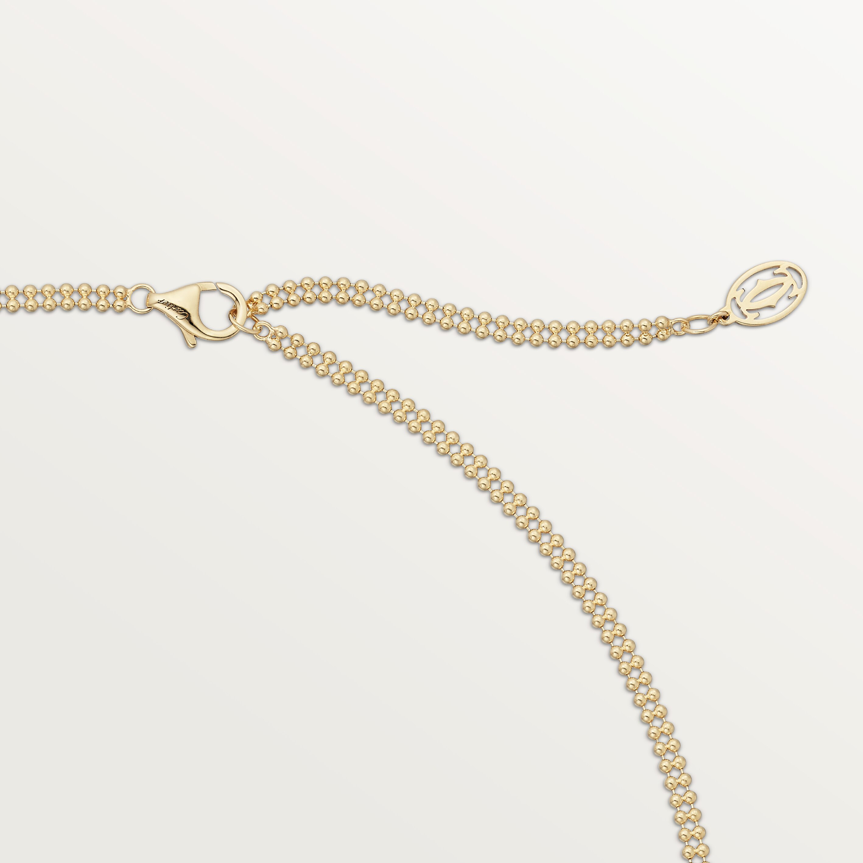 Trinity pendant, seven rows, diamonds, image 5