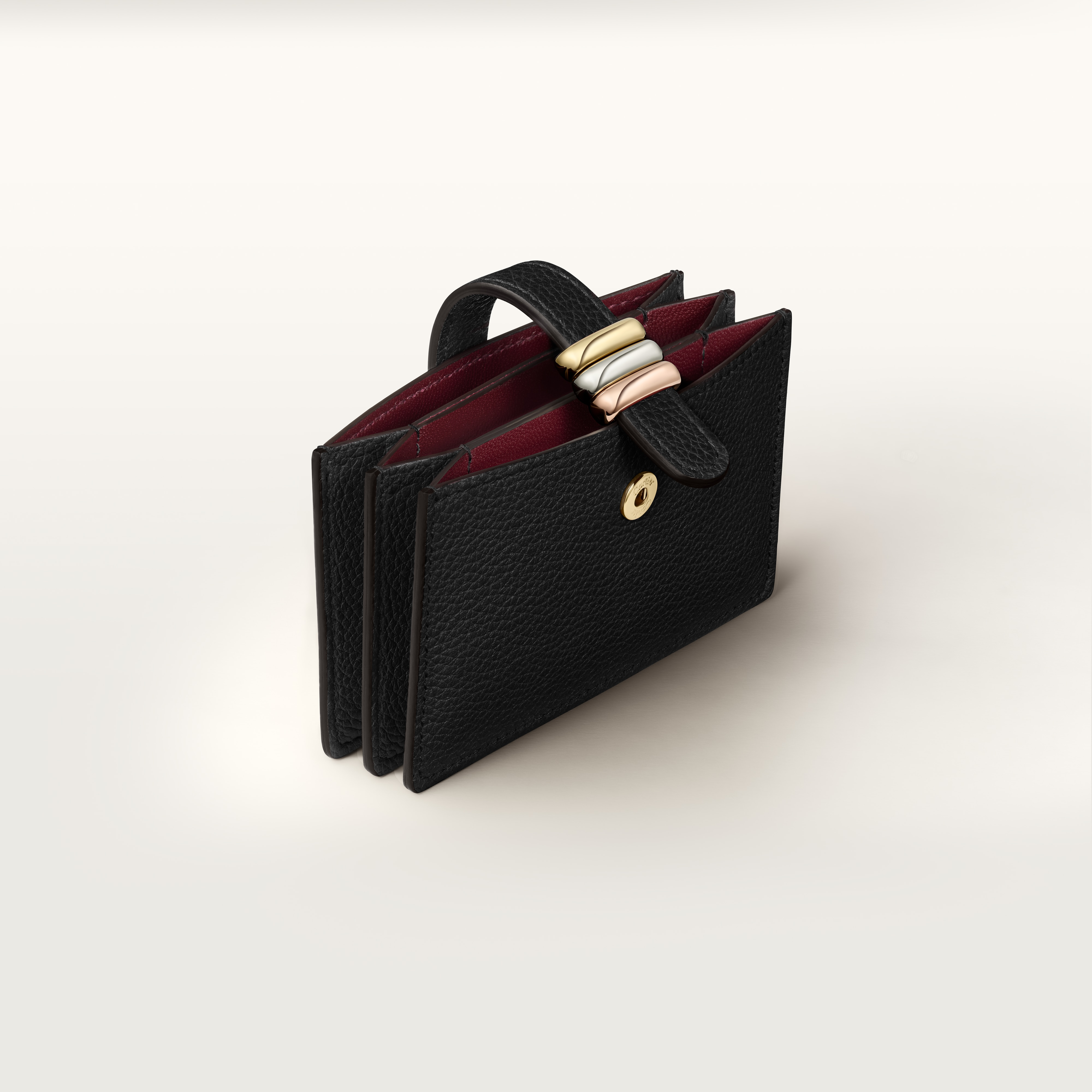 Accordion card holder, Trinity