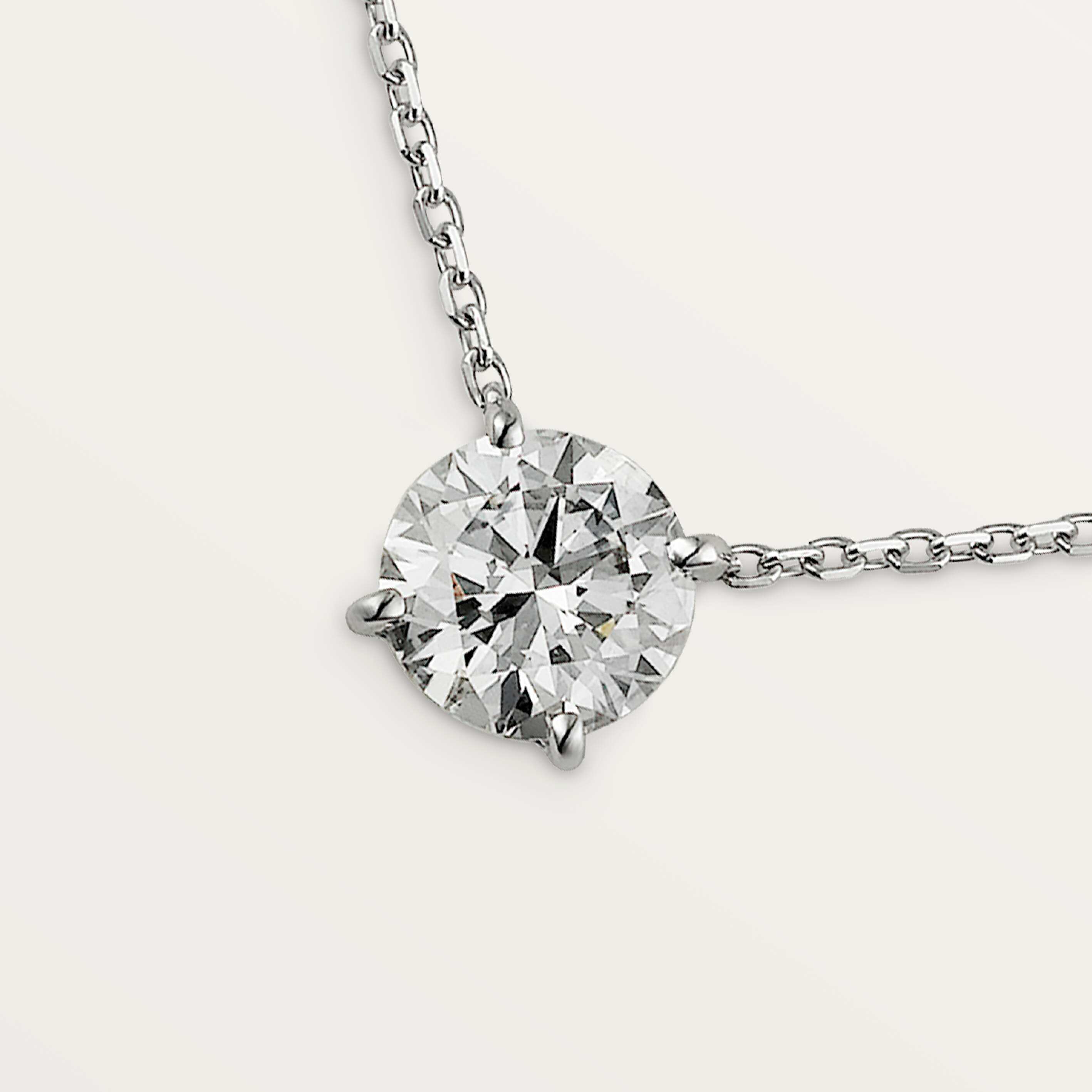 1895 pendant, brilliant-cut diamond