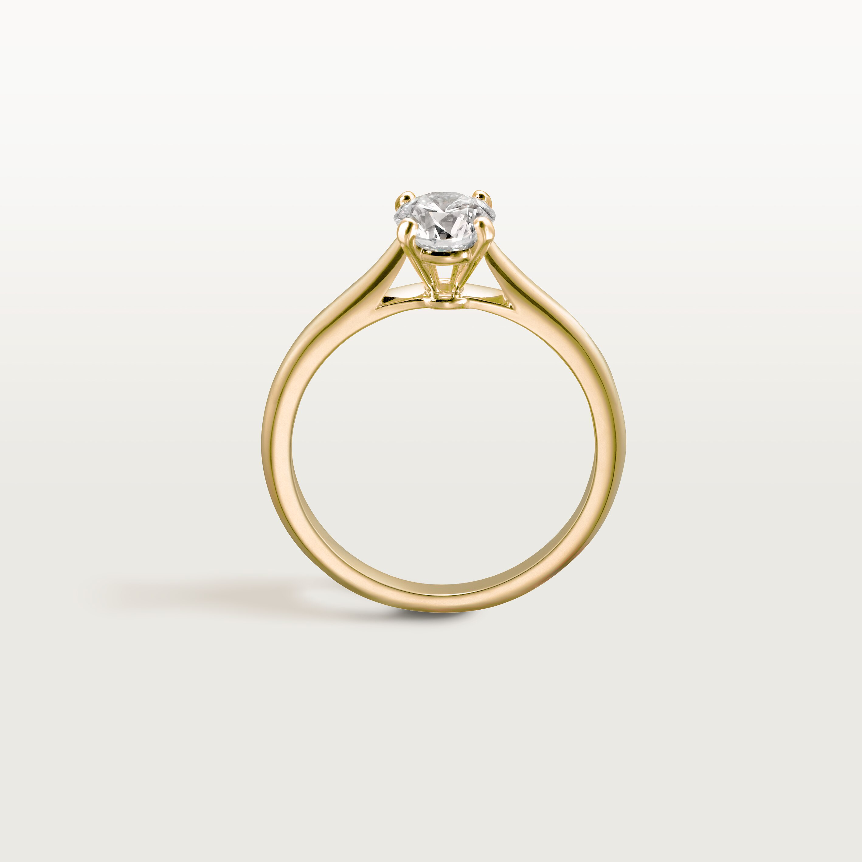 1895 solitaire, brilliant-cut diamond