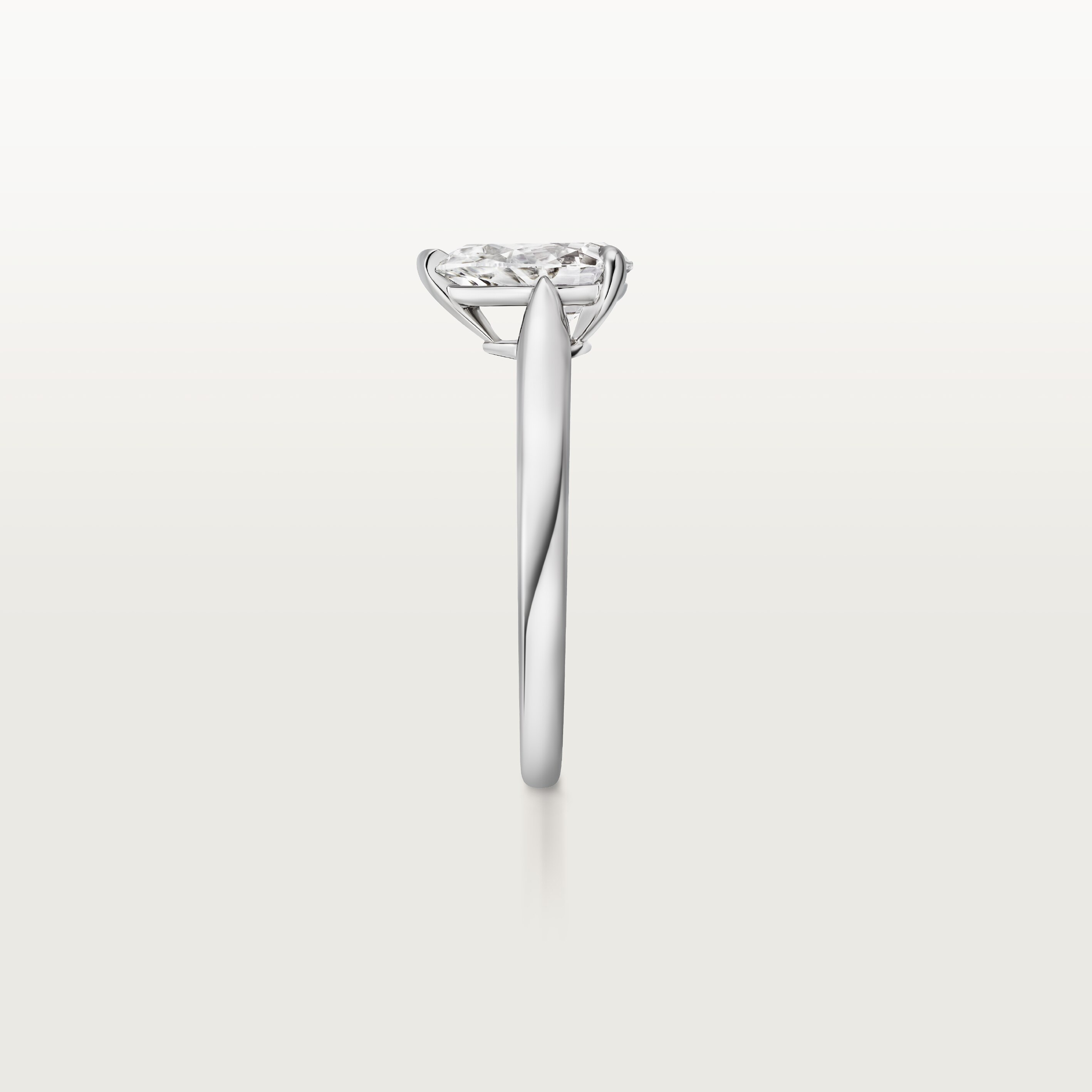 1895 solitaire, pear-shaped diamond, image 9