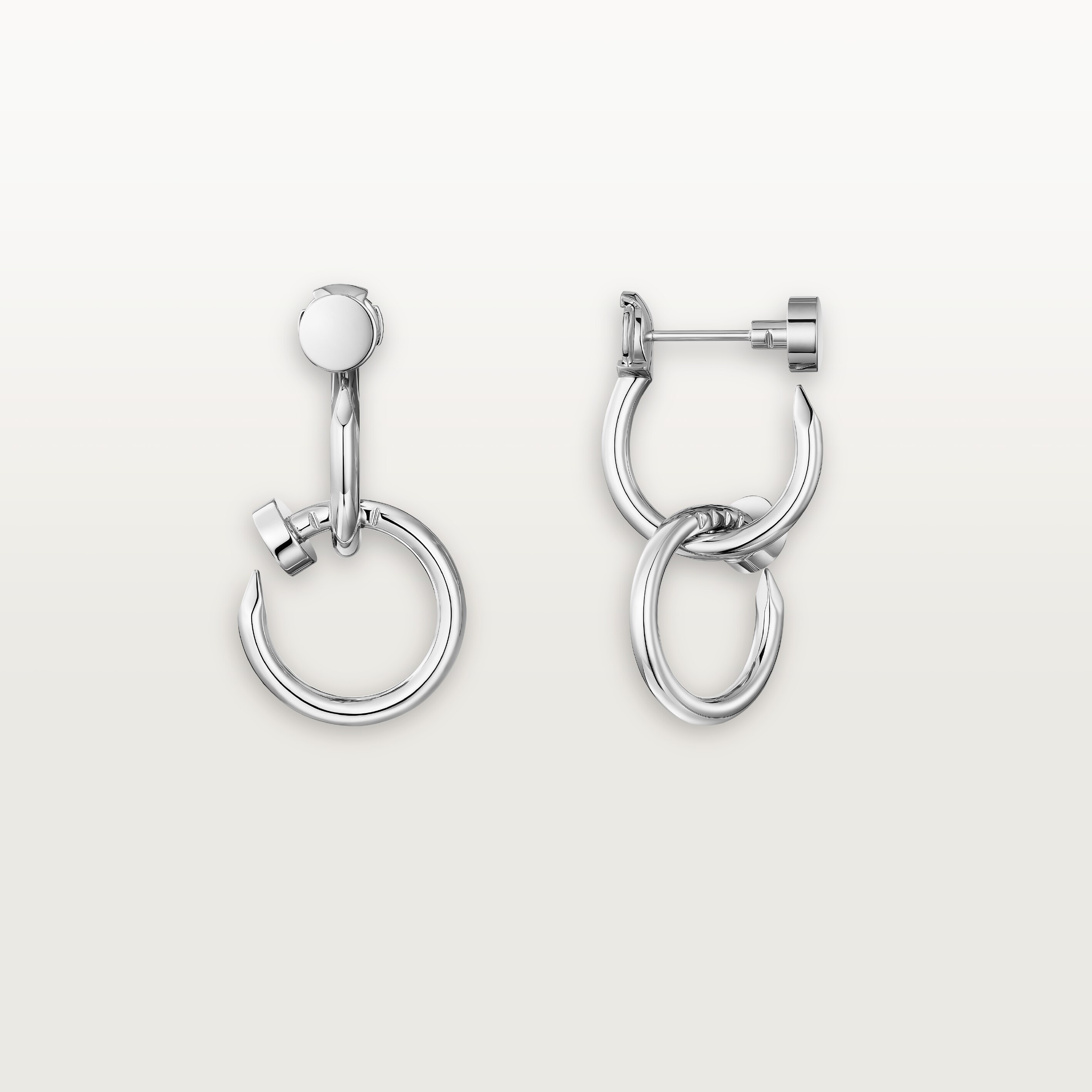 Juste un Clou earrings, double, image 5