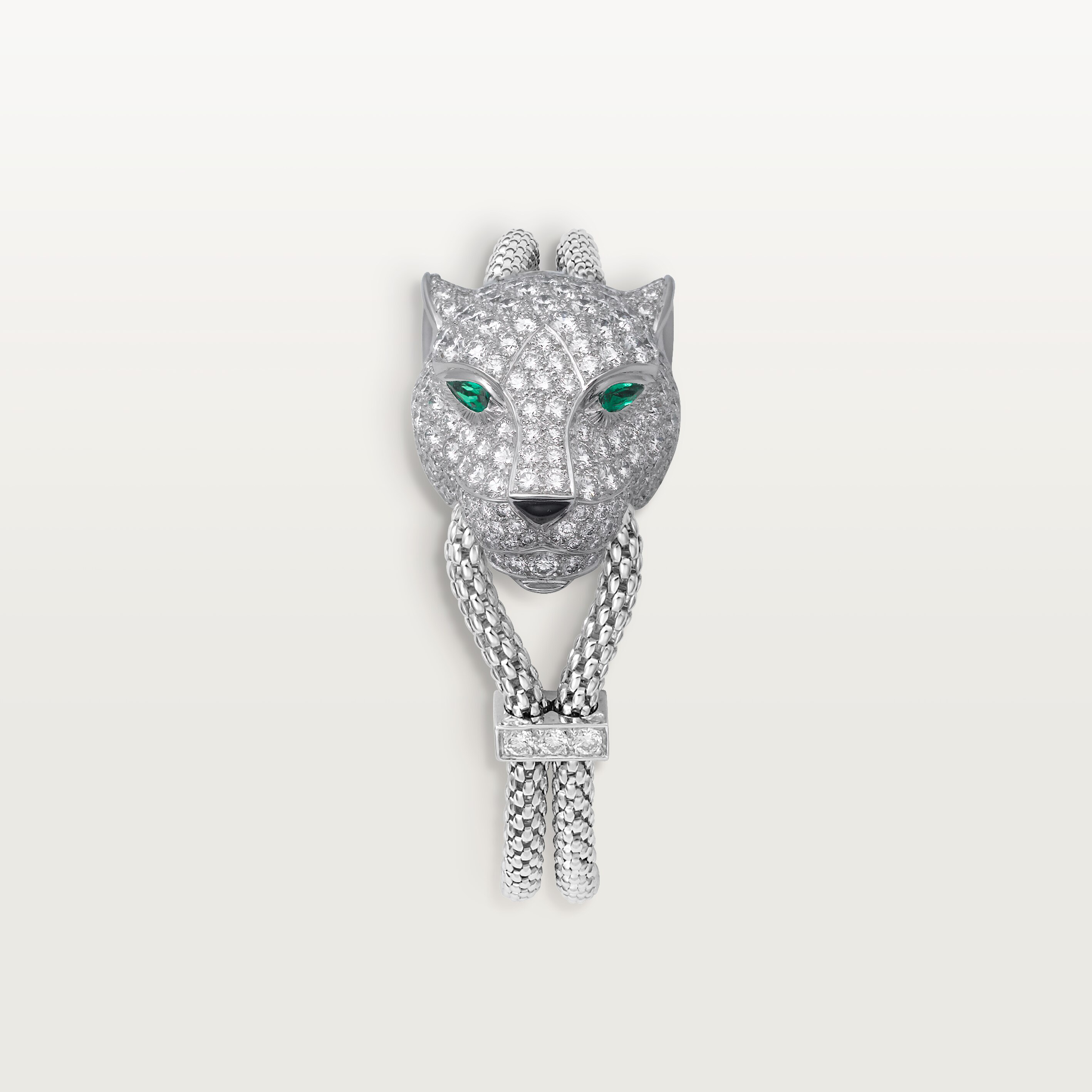 Panth&egrave;re de Cartier bracelet, paved , image 5