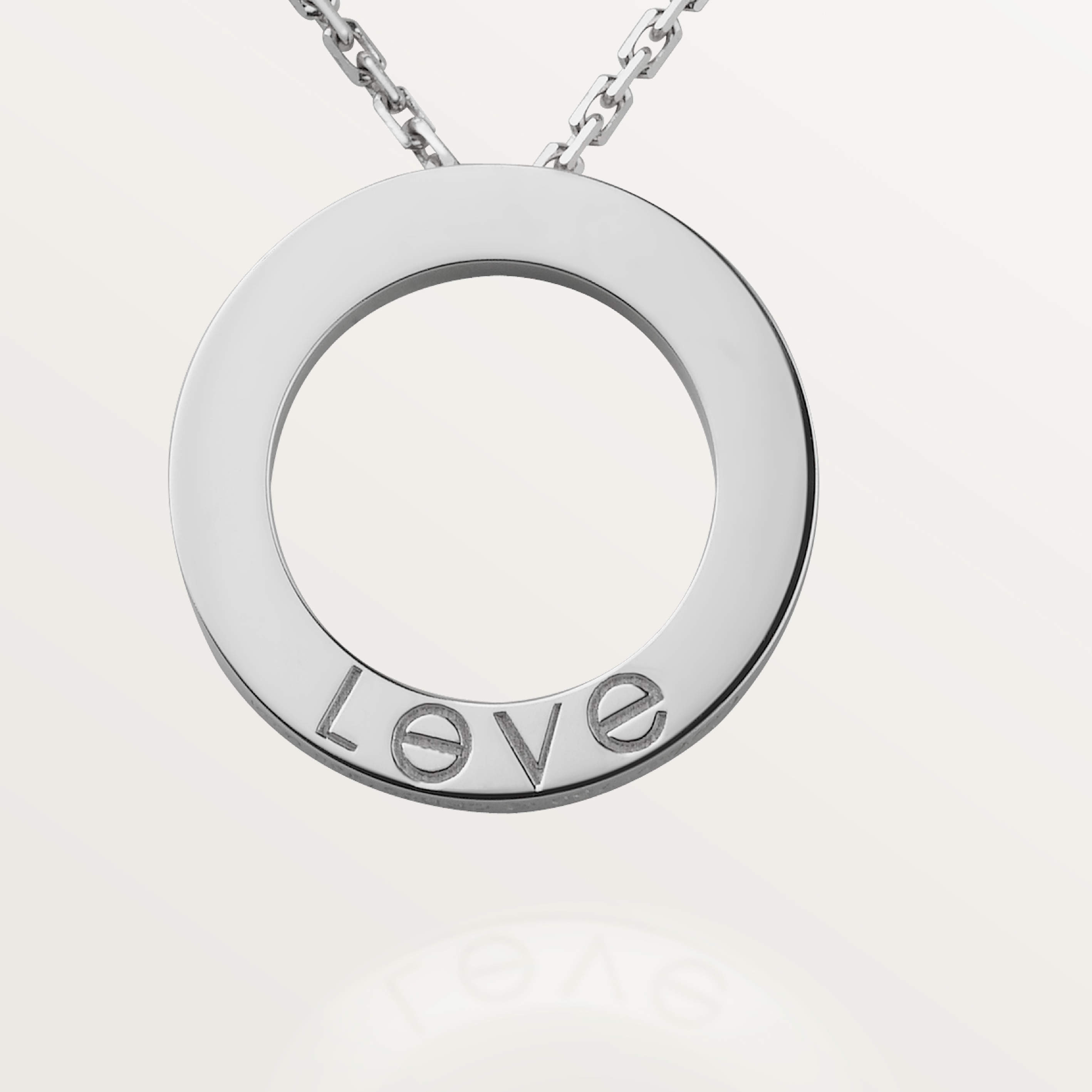 #LOVE# pendant, 3 diamonds, image 6