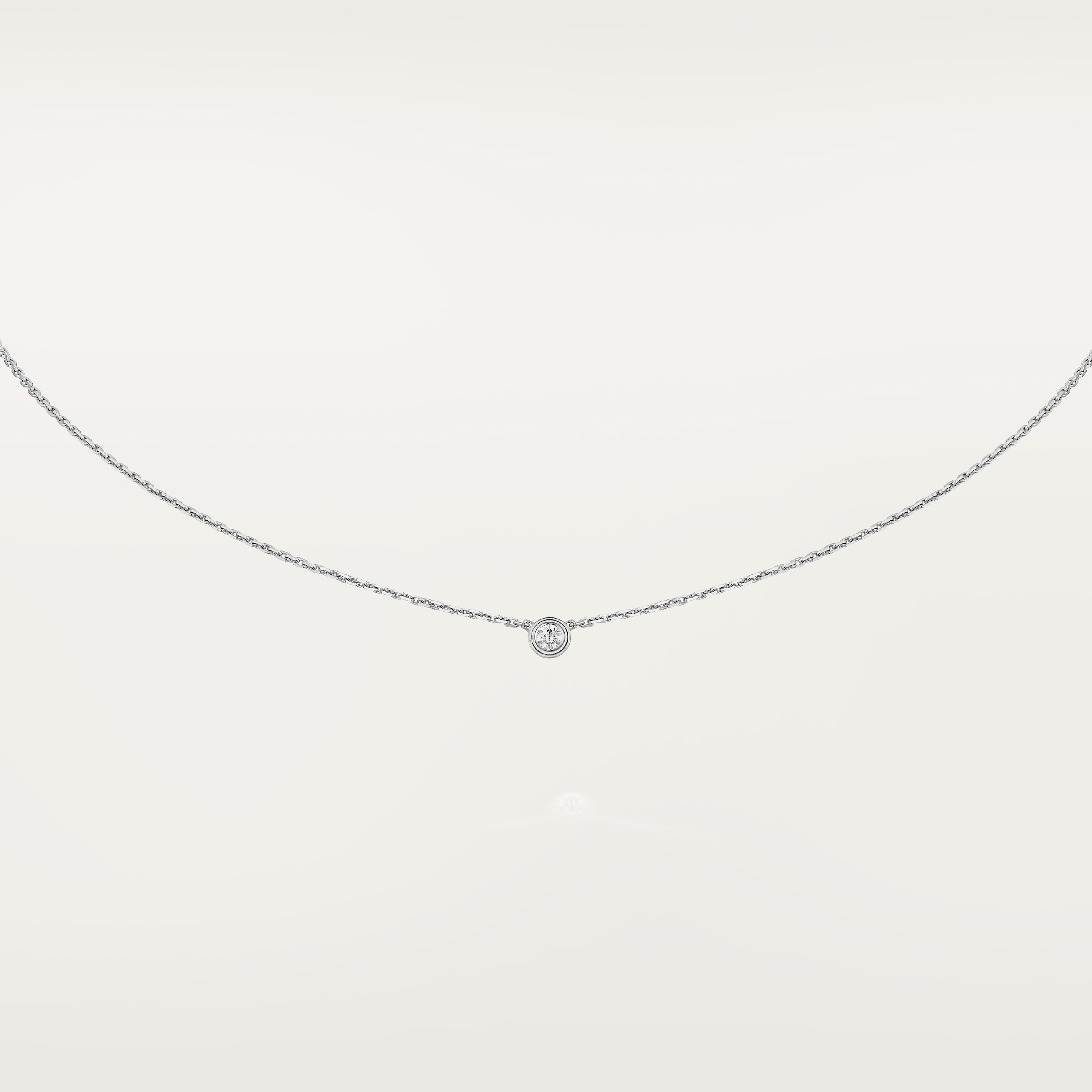 Cartier d'Amour pendant, diamond, mini model