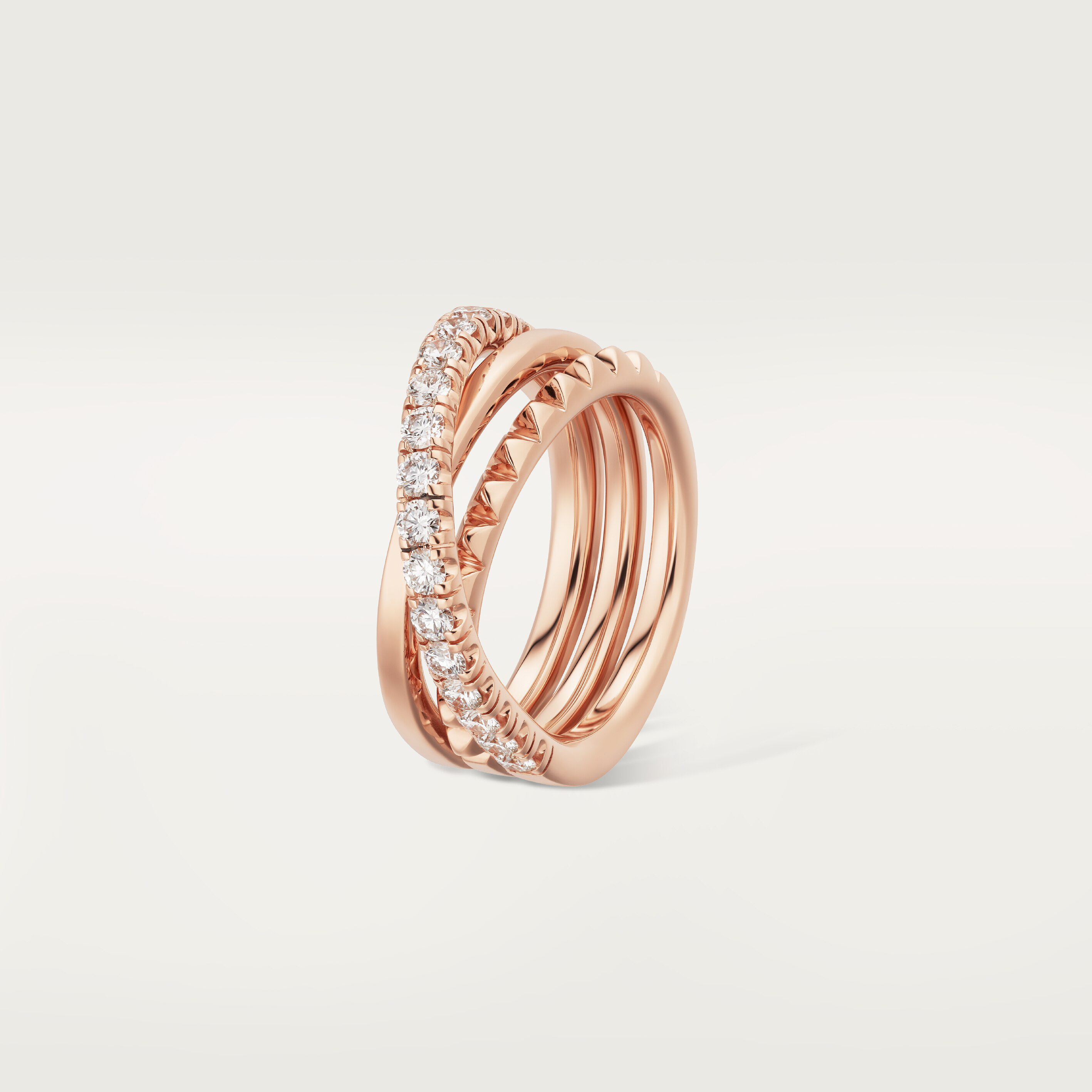 Etincelle de Cartier ring, semi-paved