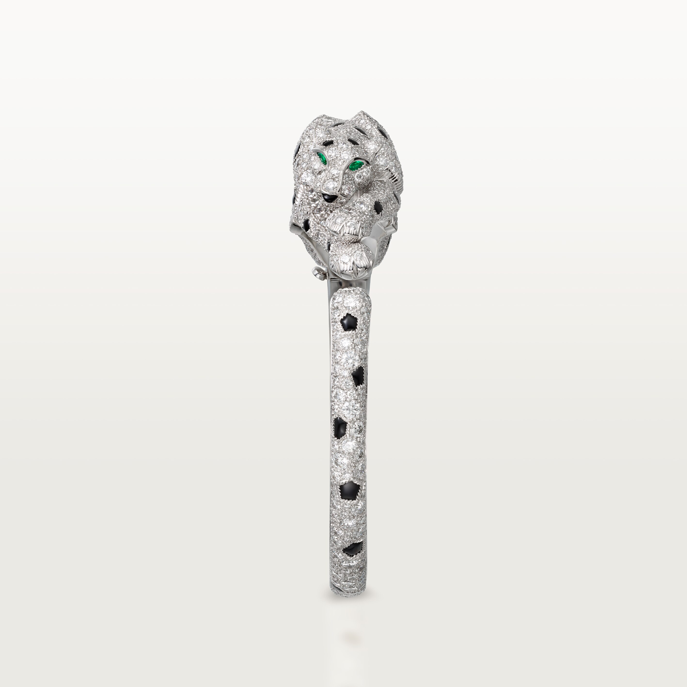 Panth&egrave;re de Cartier bracelet, paved , image 7