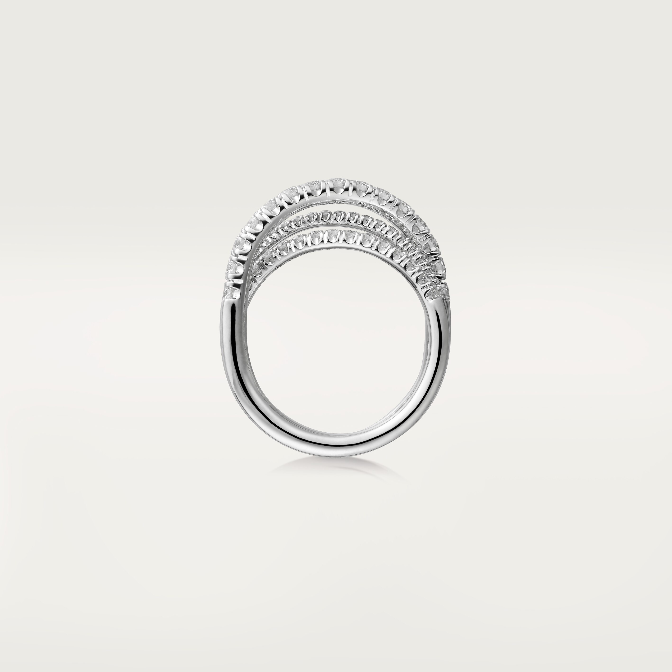 Etincelle de Cartier ring, semi-paved