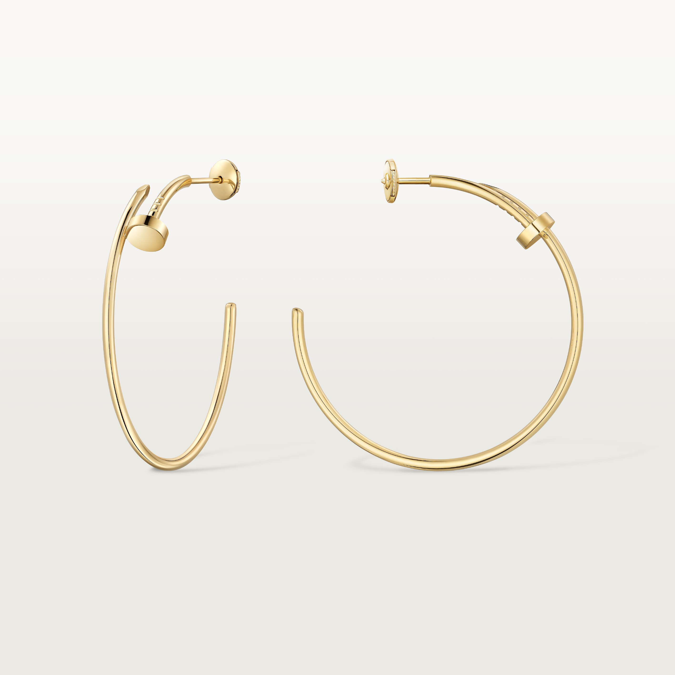 Juste un Clou hoop earrings, large model