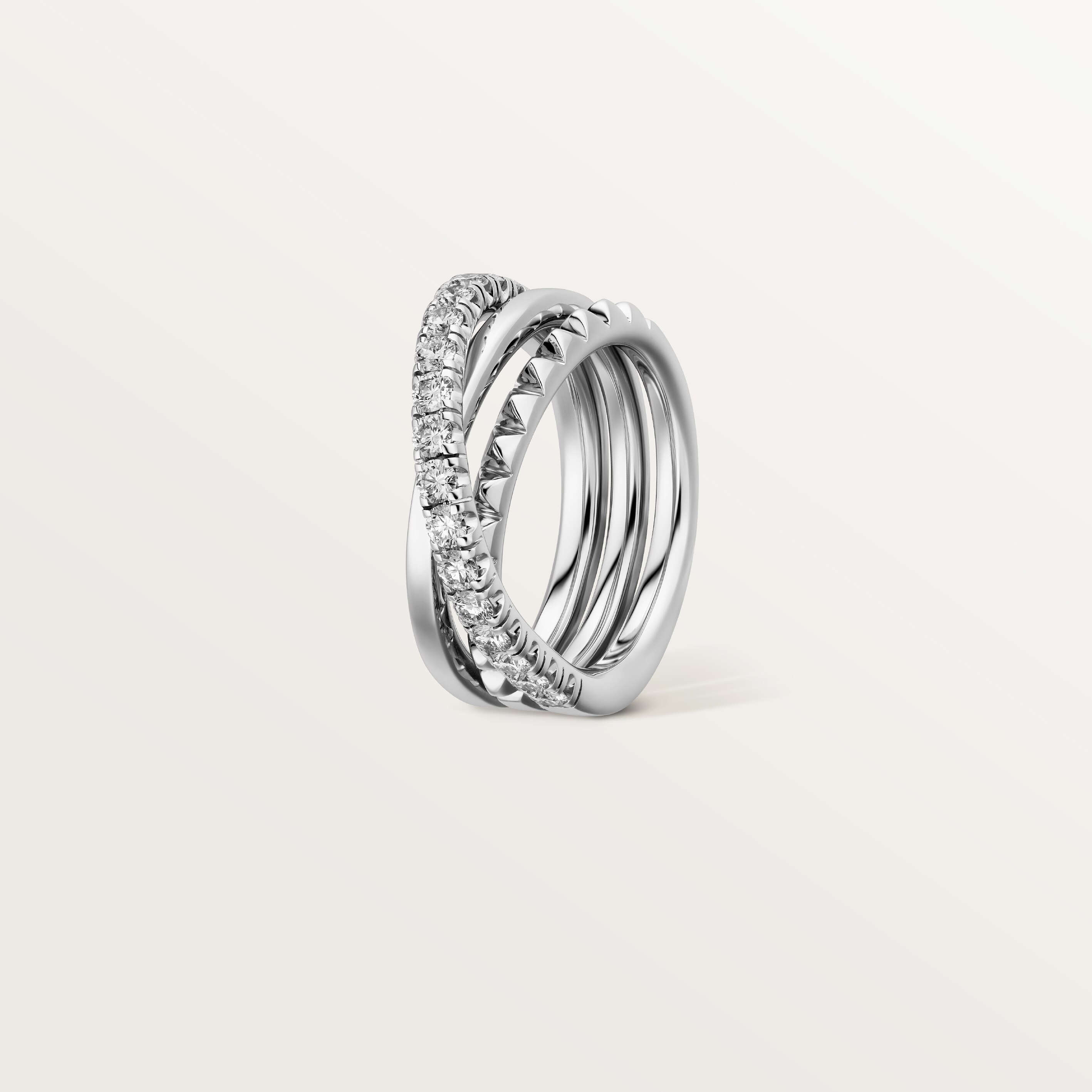 Etincelle de Cartier ring, semi-paved