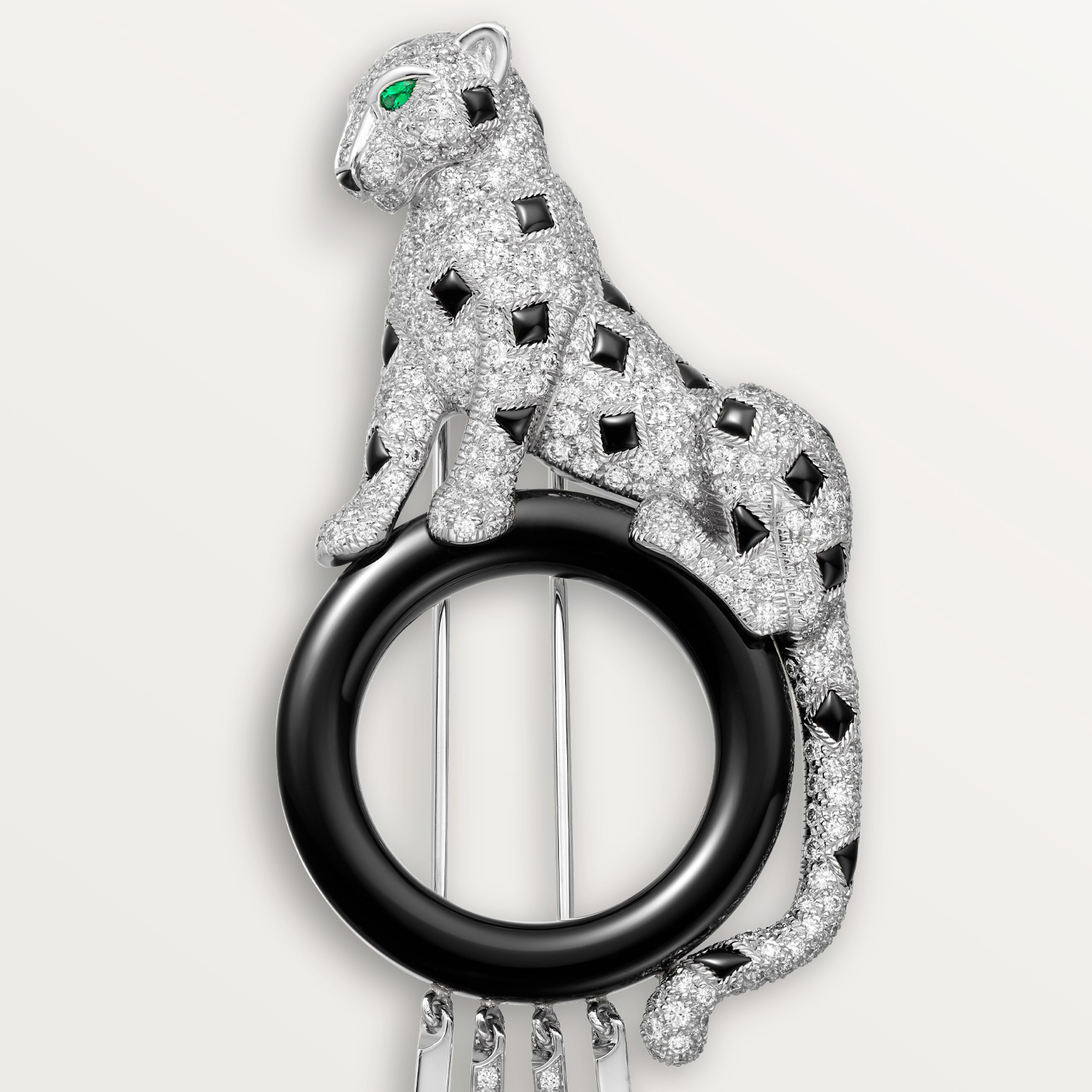 Panth&egrave;re de Cartier brooch, paved, image 6