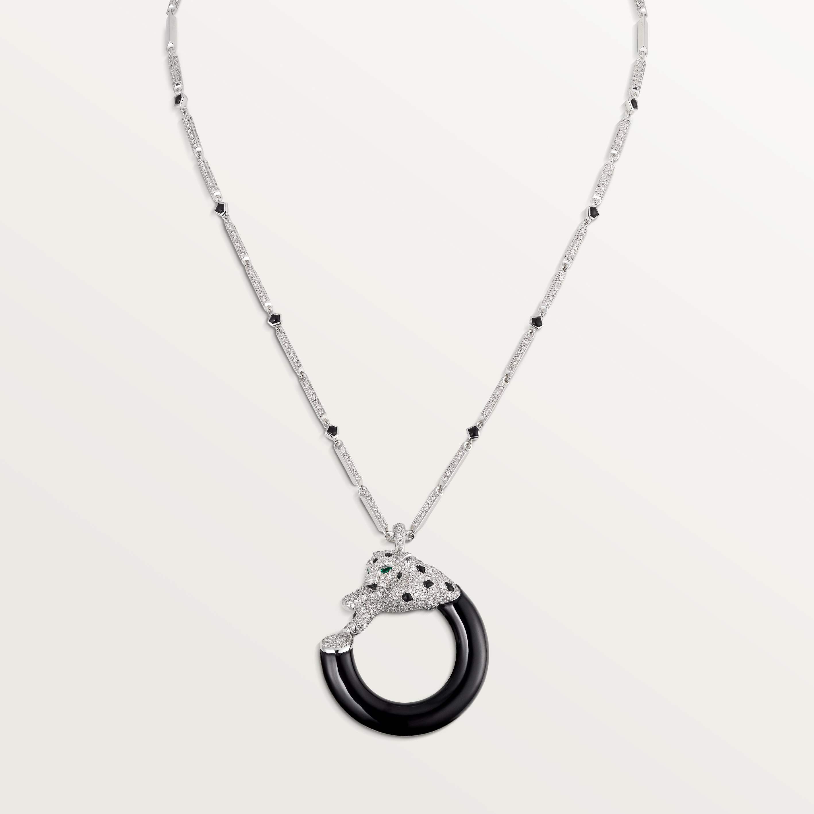 Panth&egrave;re de Cartier necklace, paved