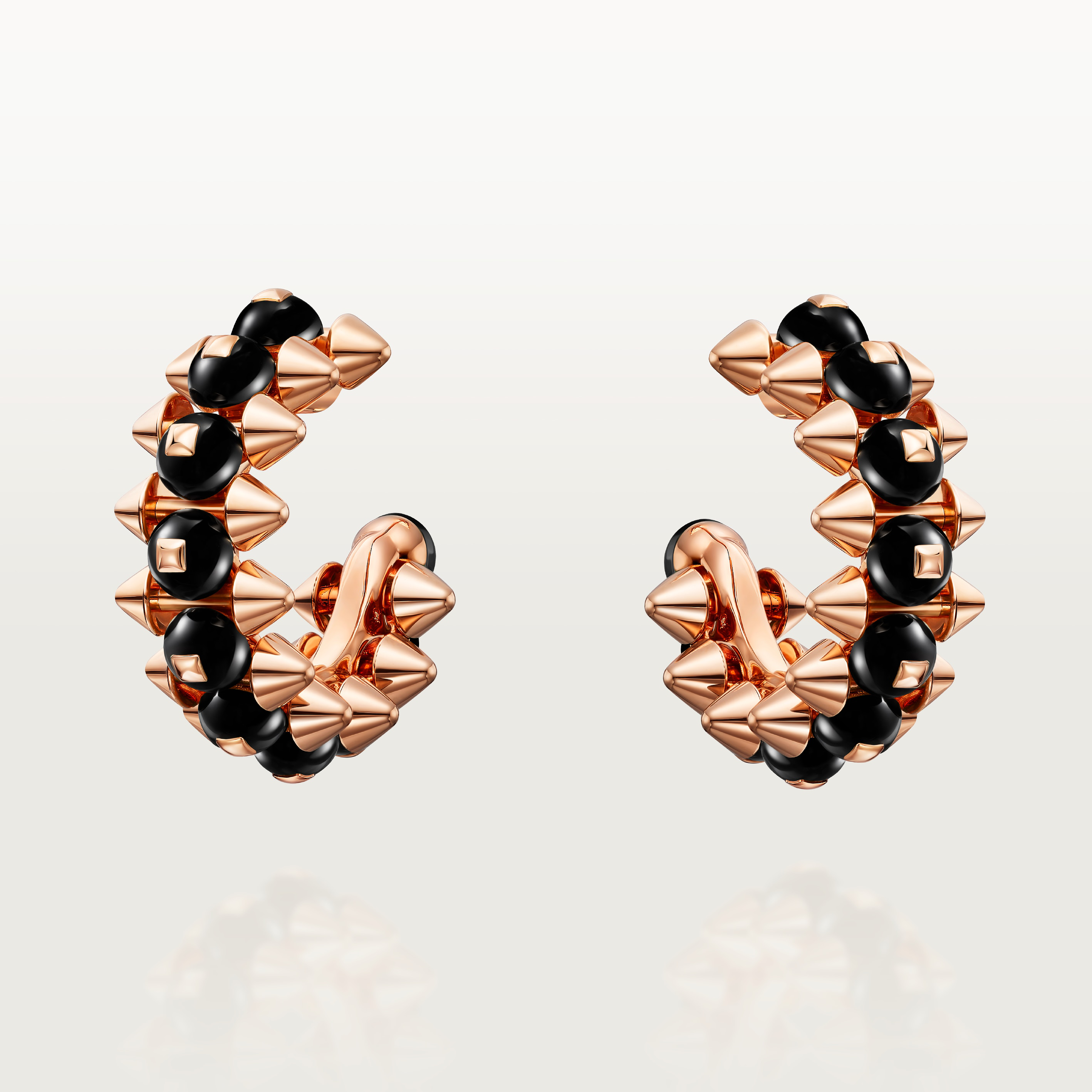 Clash de Cartier earrings, onyx