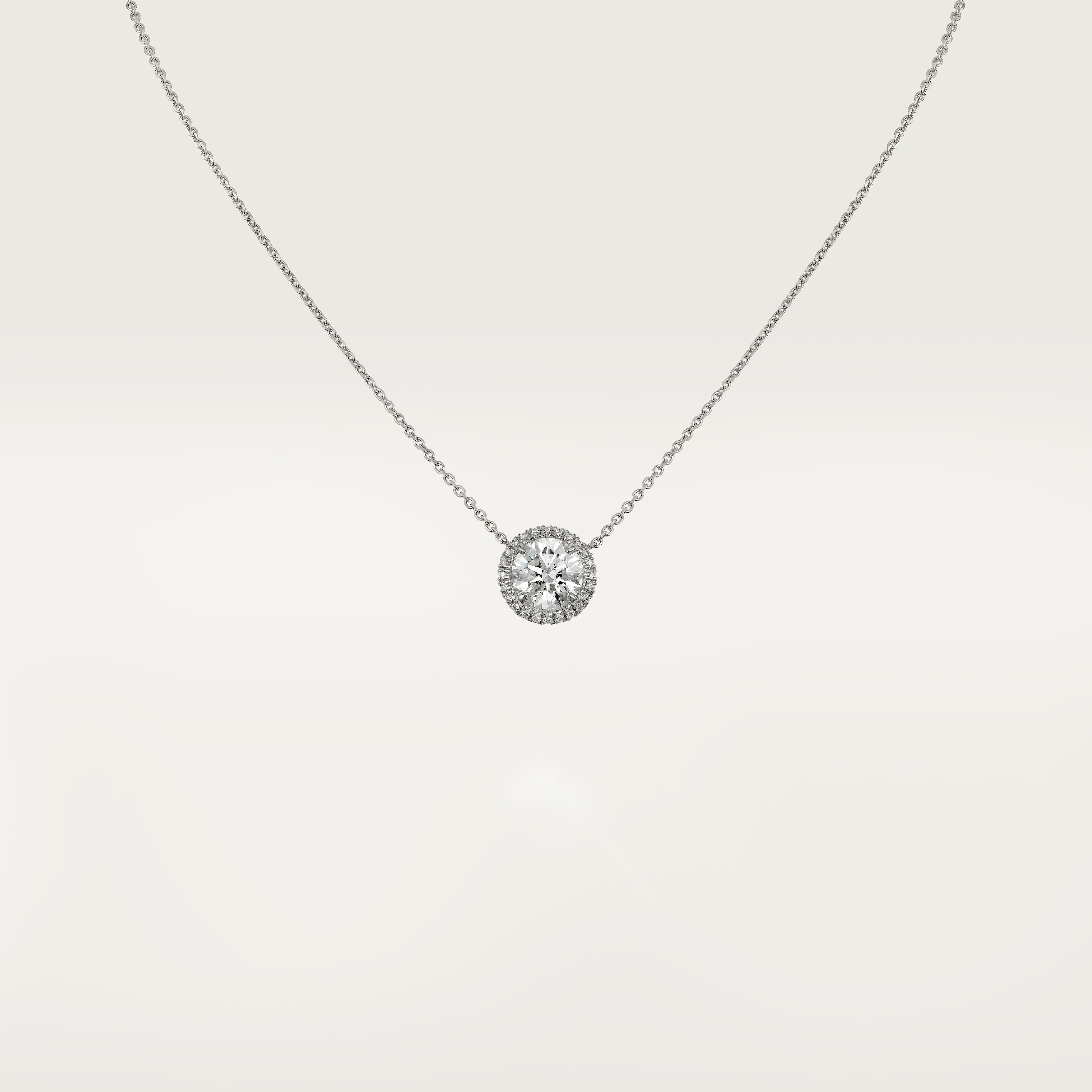 Cartier Destin&eacute;e pendant, diamond, paved 