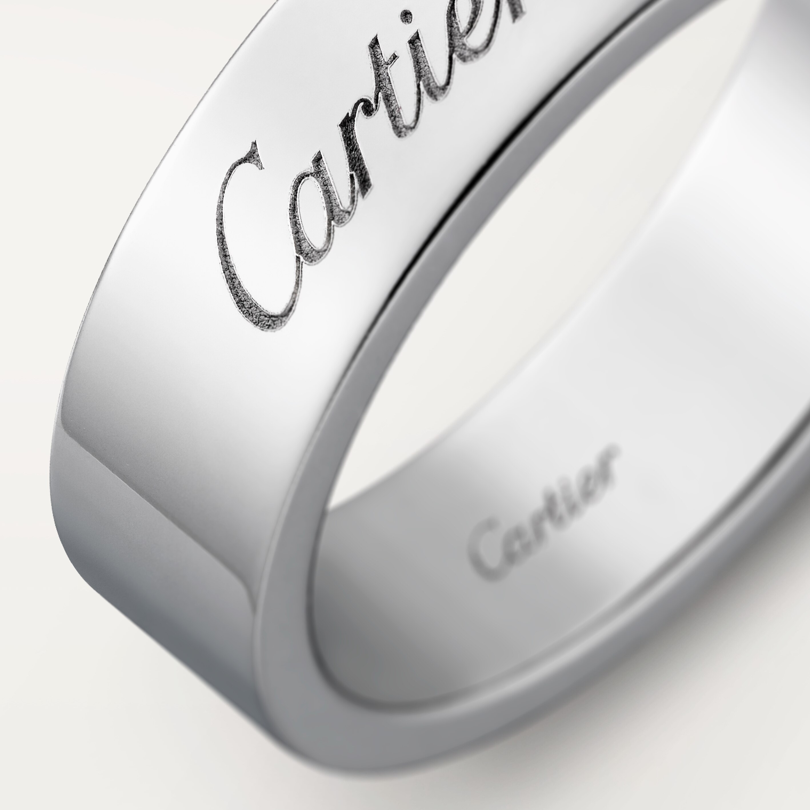 C de Cartier wedding ring, 5 mm width