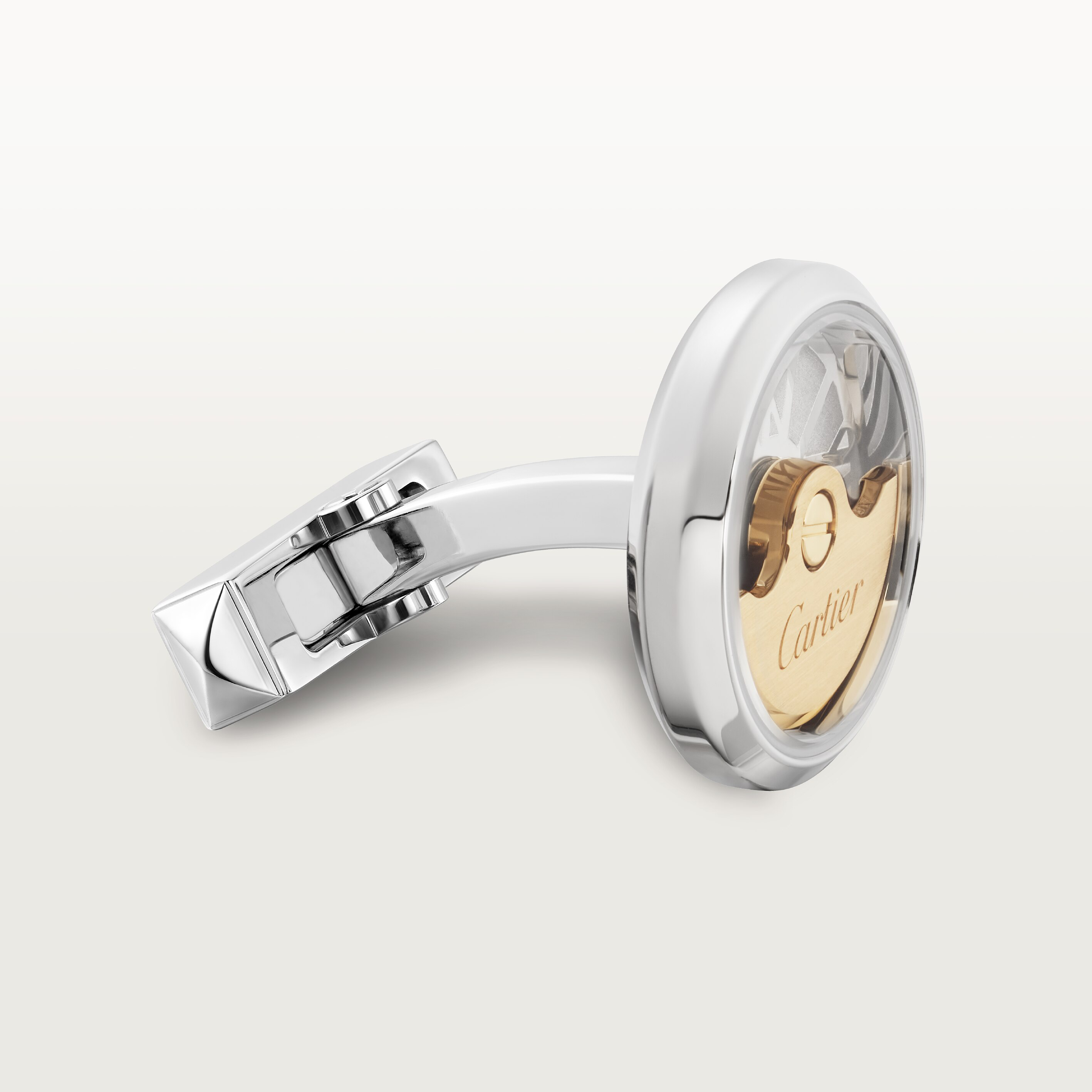 Oscillating weight cufflinks