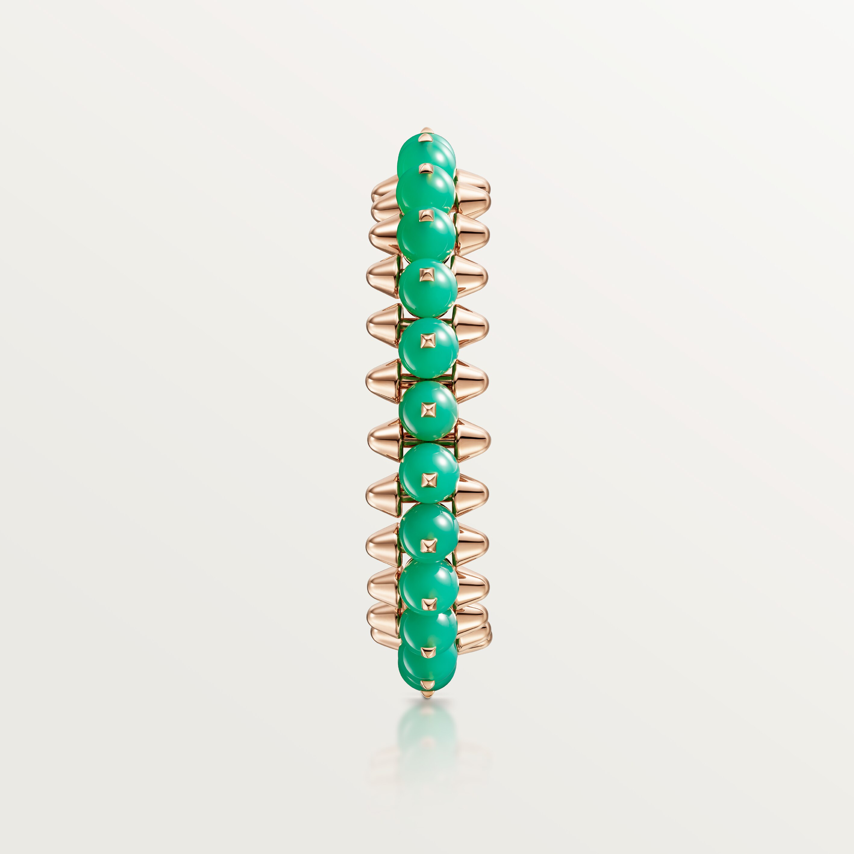 Clash de Cartier bracelet, chrysoprase, extra-large model, image 6