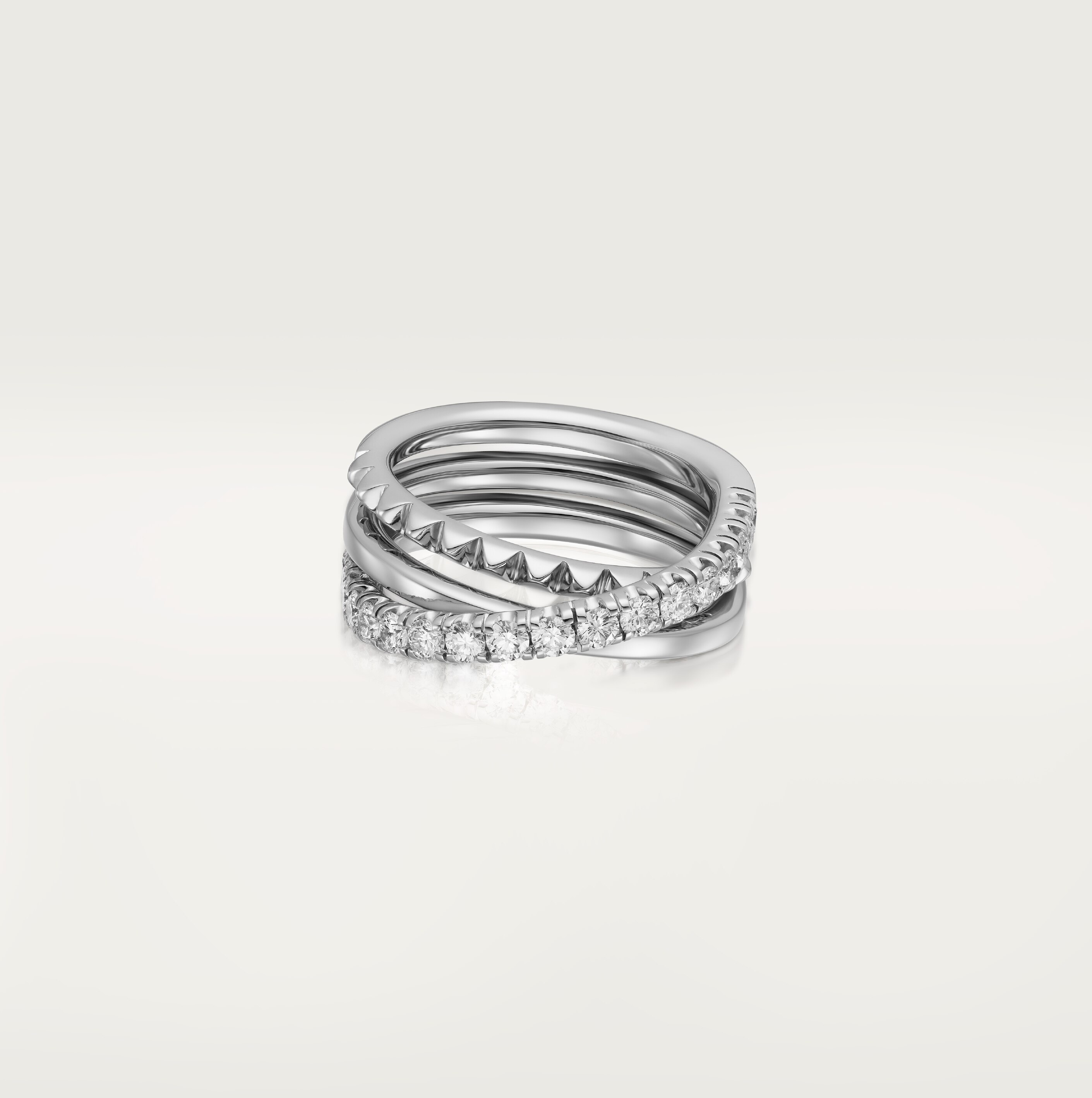 Etincelle de Cartier ring, semi-paved