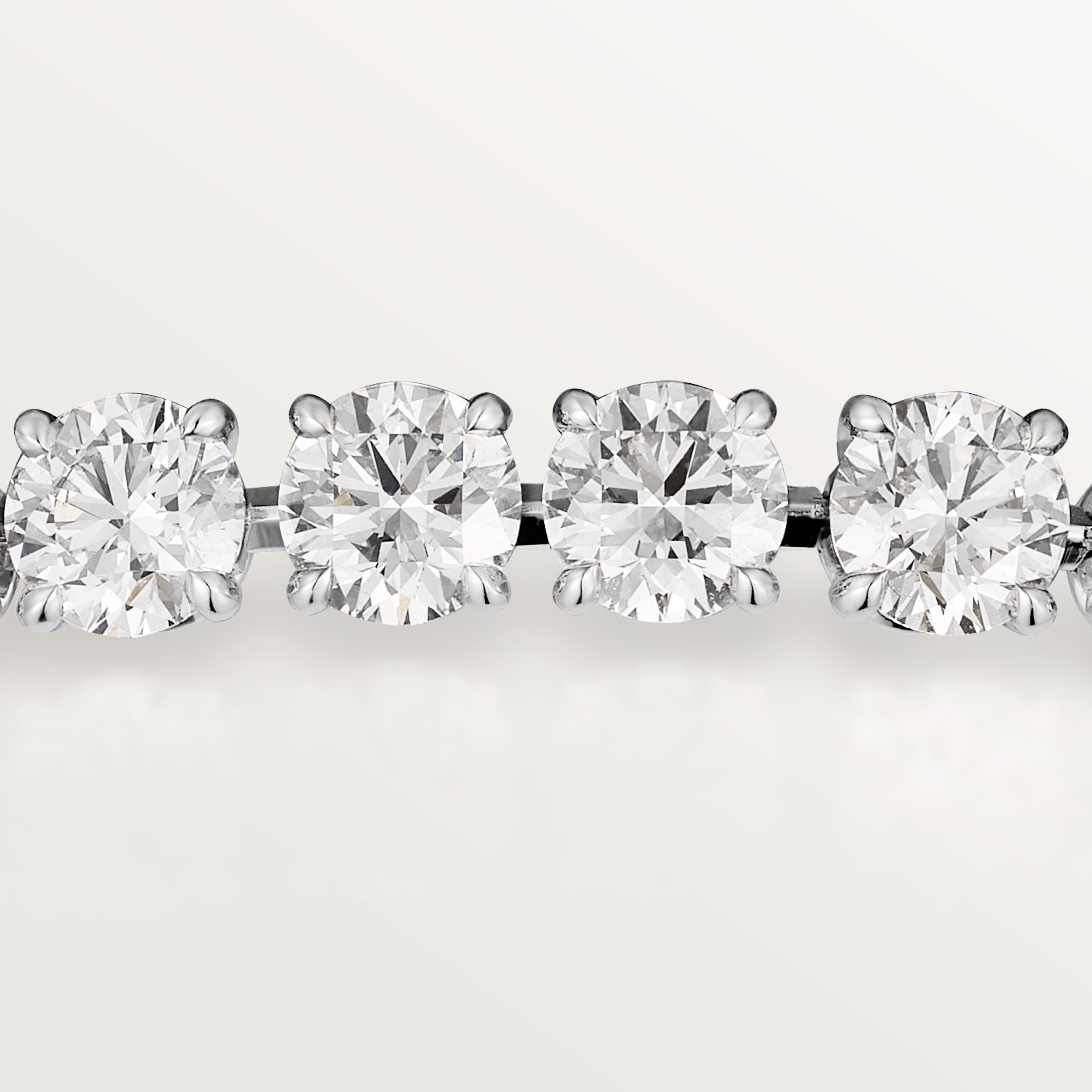 Lignes Essentielles bracelet, brilliant-cut diamonds, image 5