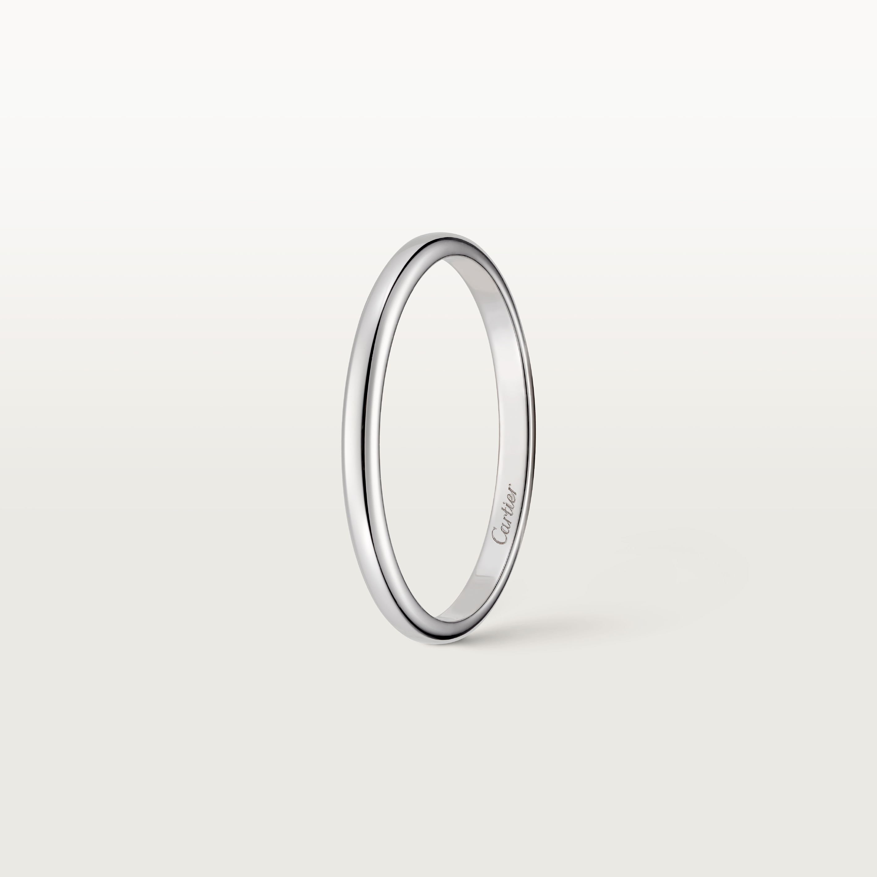 1895 wedding band, 2 mm width